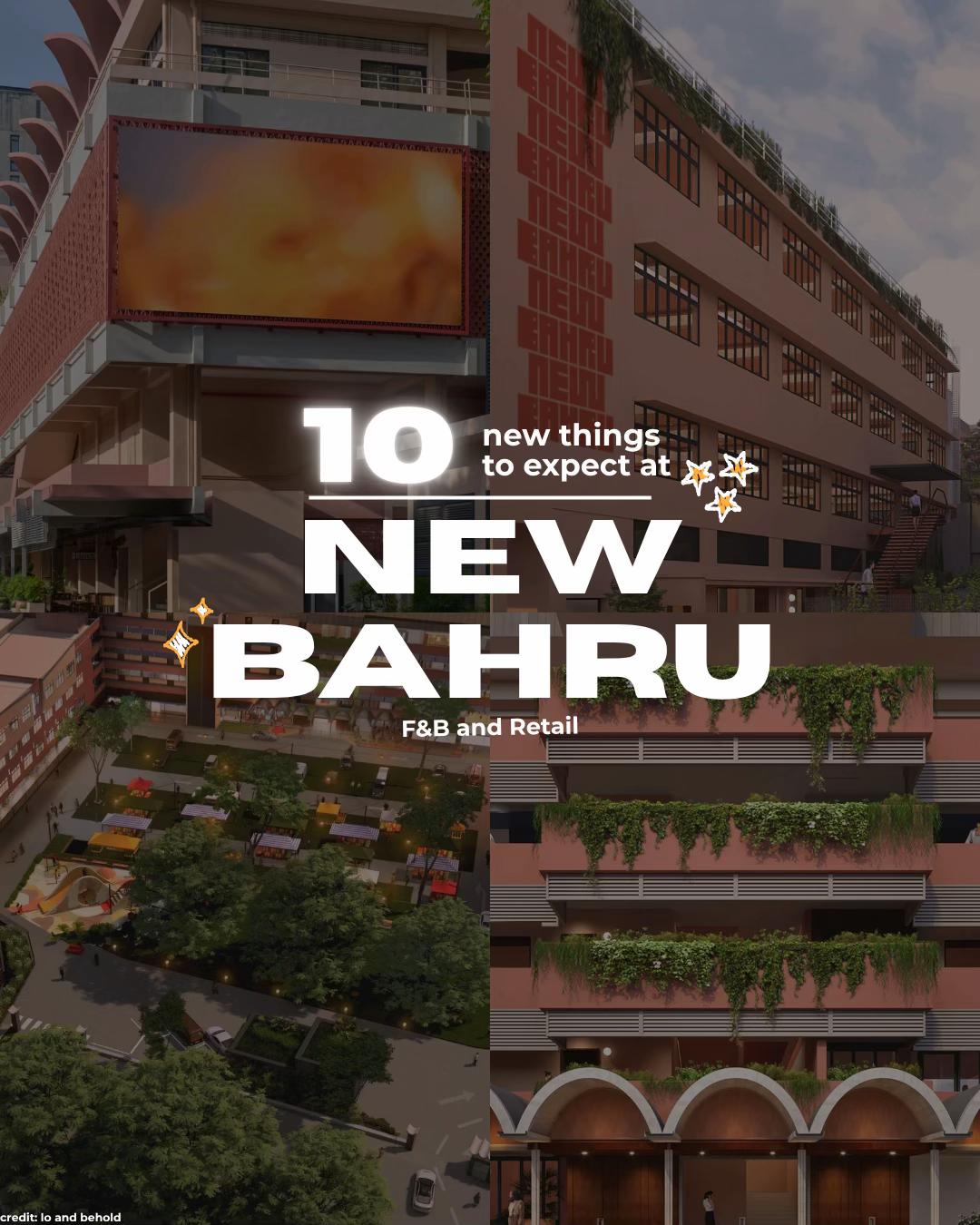 New Bahru and Nearby Food & Shops
