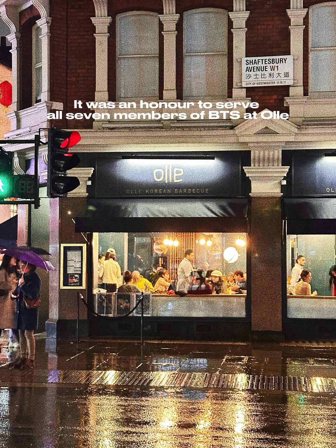 BTS Members Visit Olle Korean Barbecue