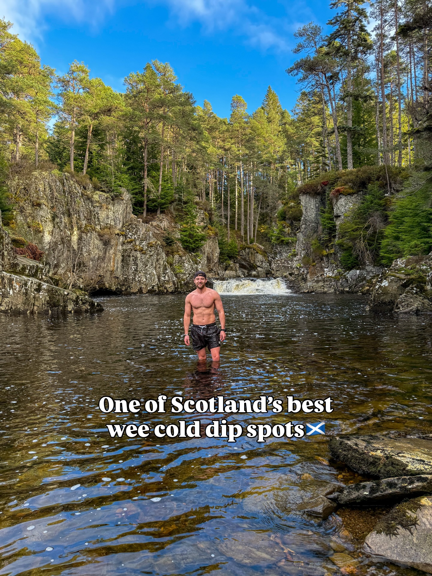 Pattack Falls: A Scottish Highlands Wild Swimming Gem