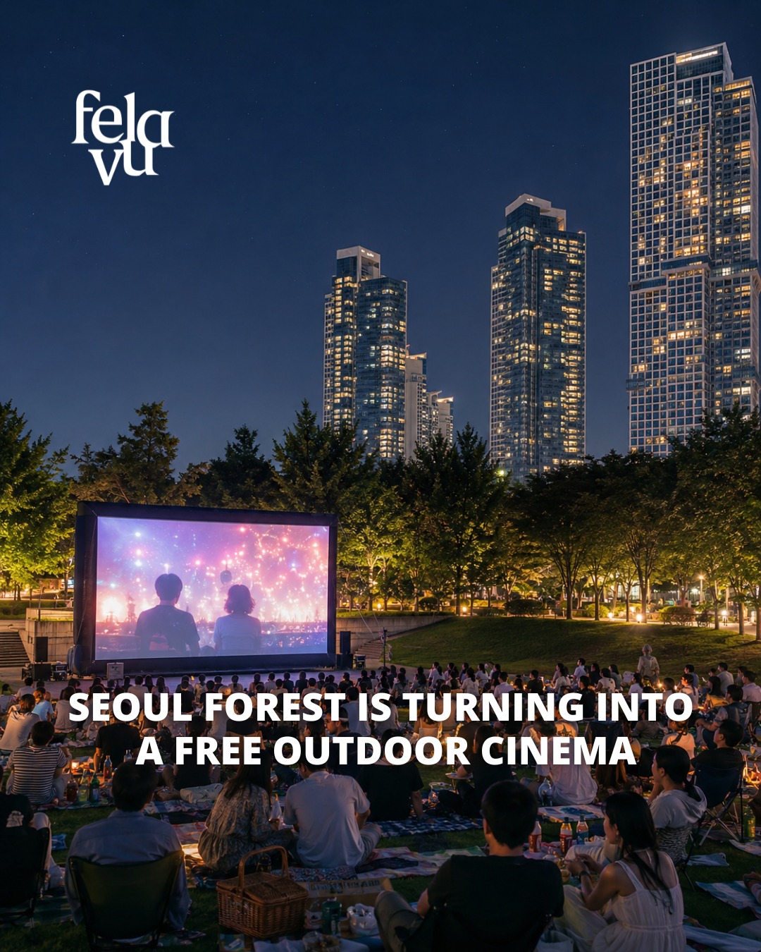 Seoul Forest Hosts Free Summer Outdoor Movies