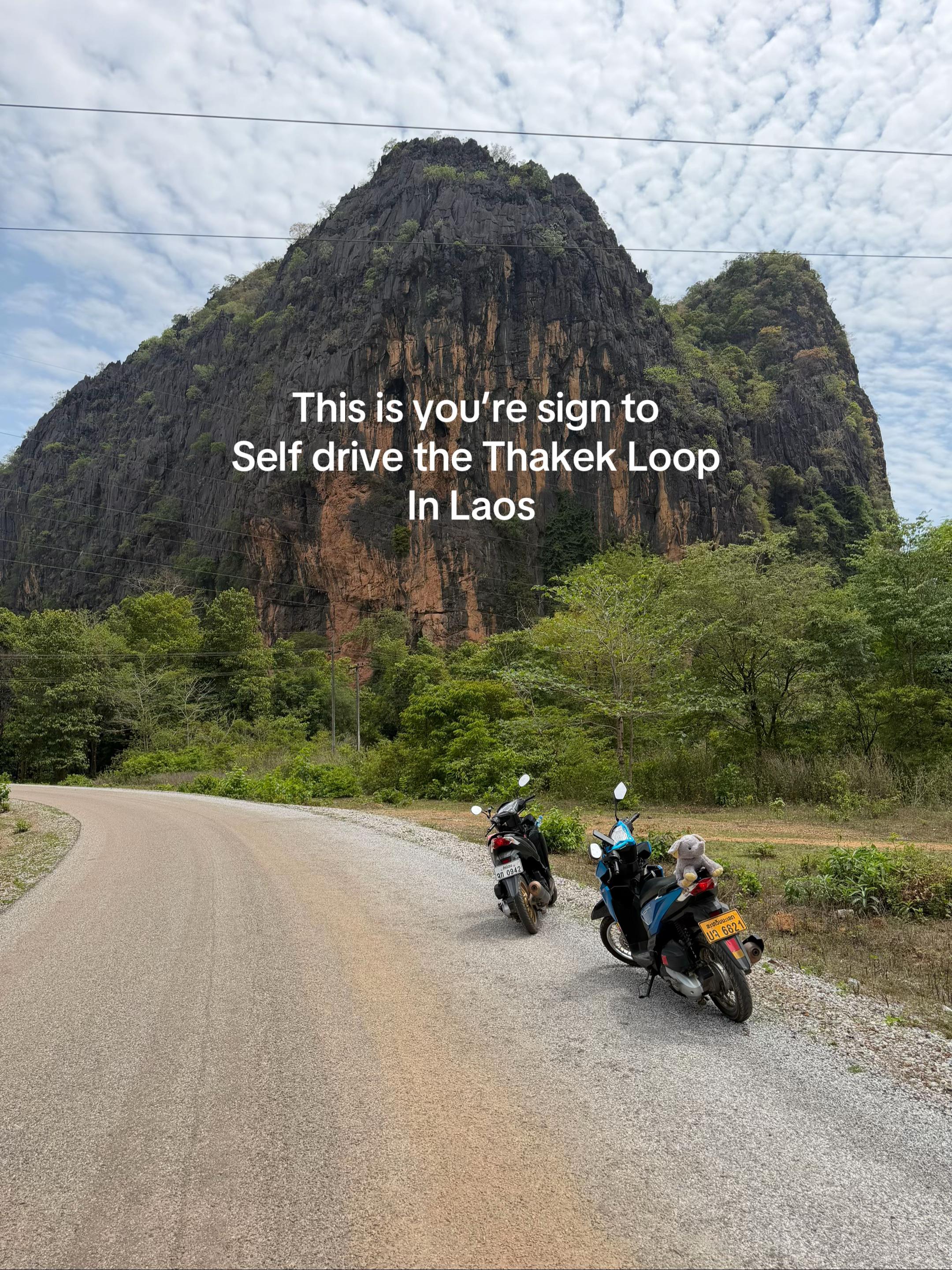 Thakhek Loop: Caves, Waterfalls, and Limestone Mountains