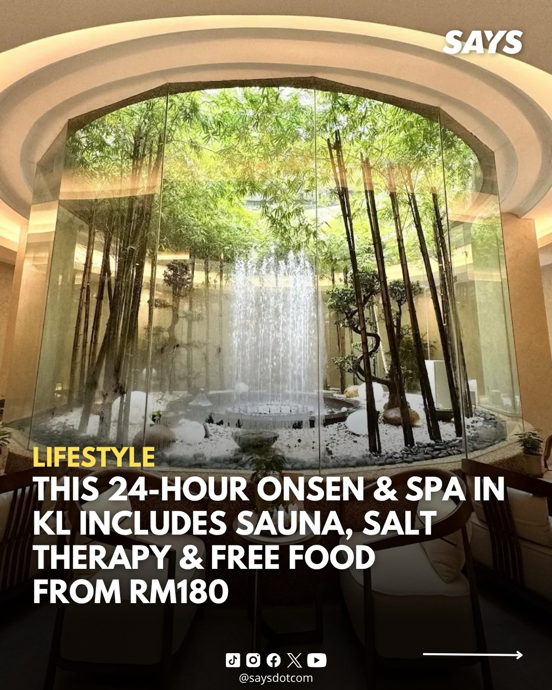 Billion Onsen & Aesthetics: 24/7 KL Spa Retreat