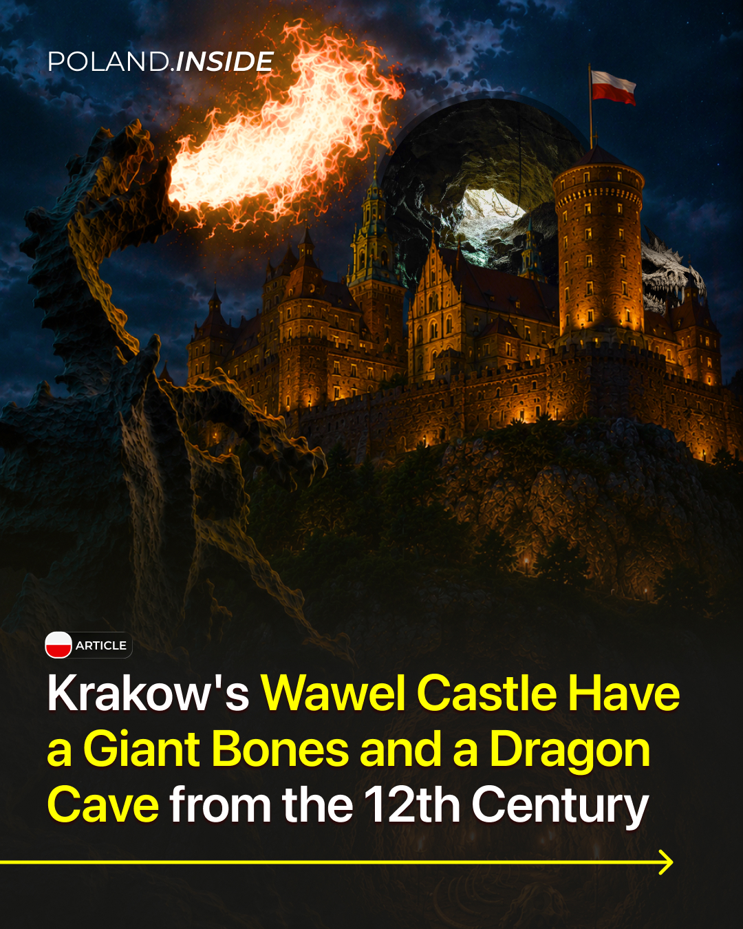 Wawel Dragon Legend Sites In Krakow