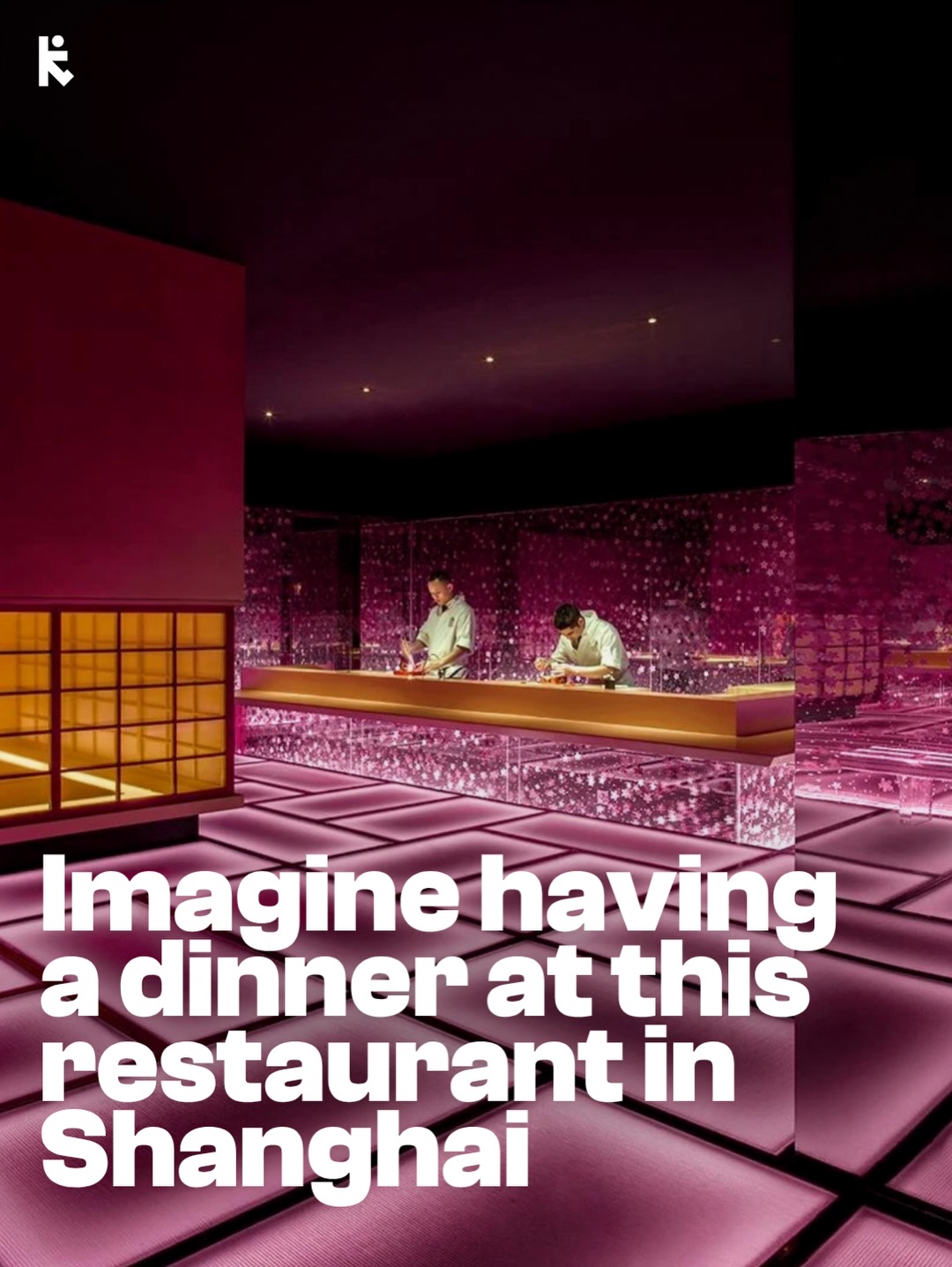 Sakura Rain Omakase Restaurant Design