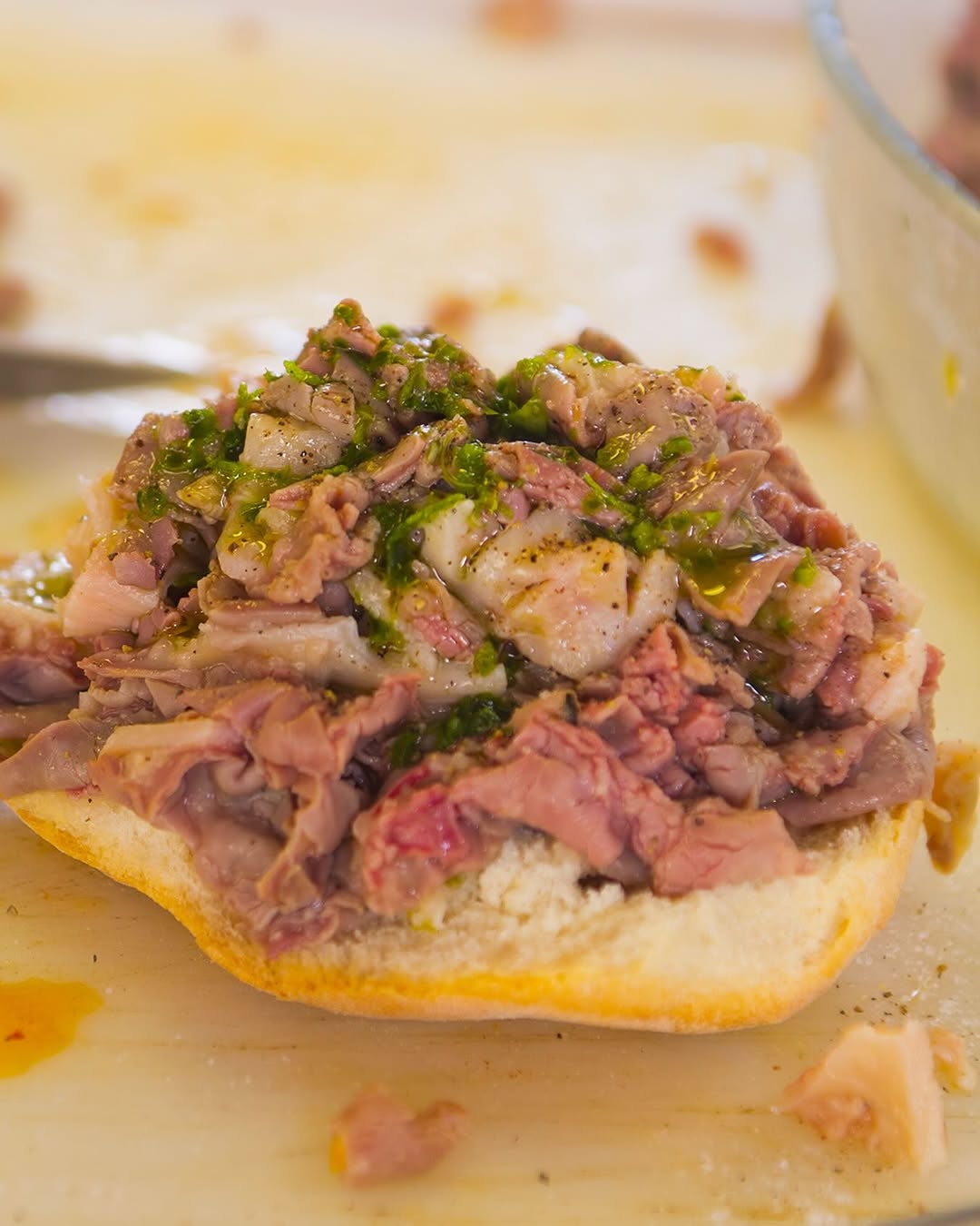 Sergio Pollini Lampredotto Sandwiches & Florentine Tripe