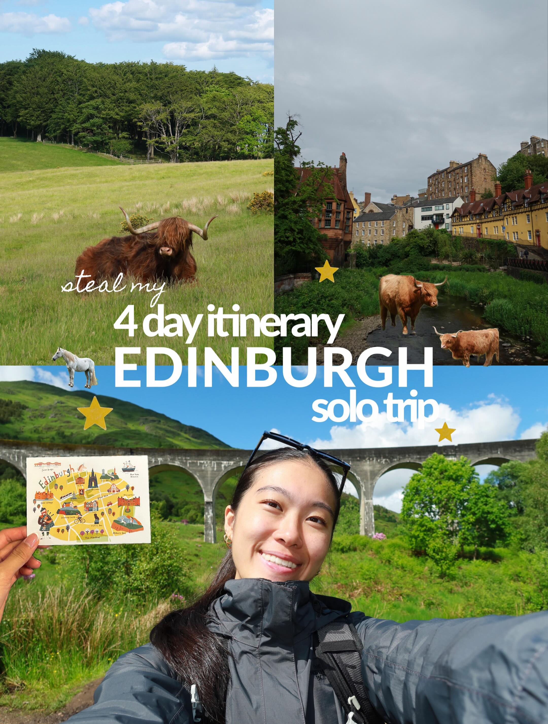 Edinburgh Solo Travel Itinerary For Four Days