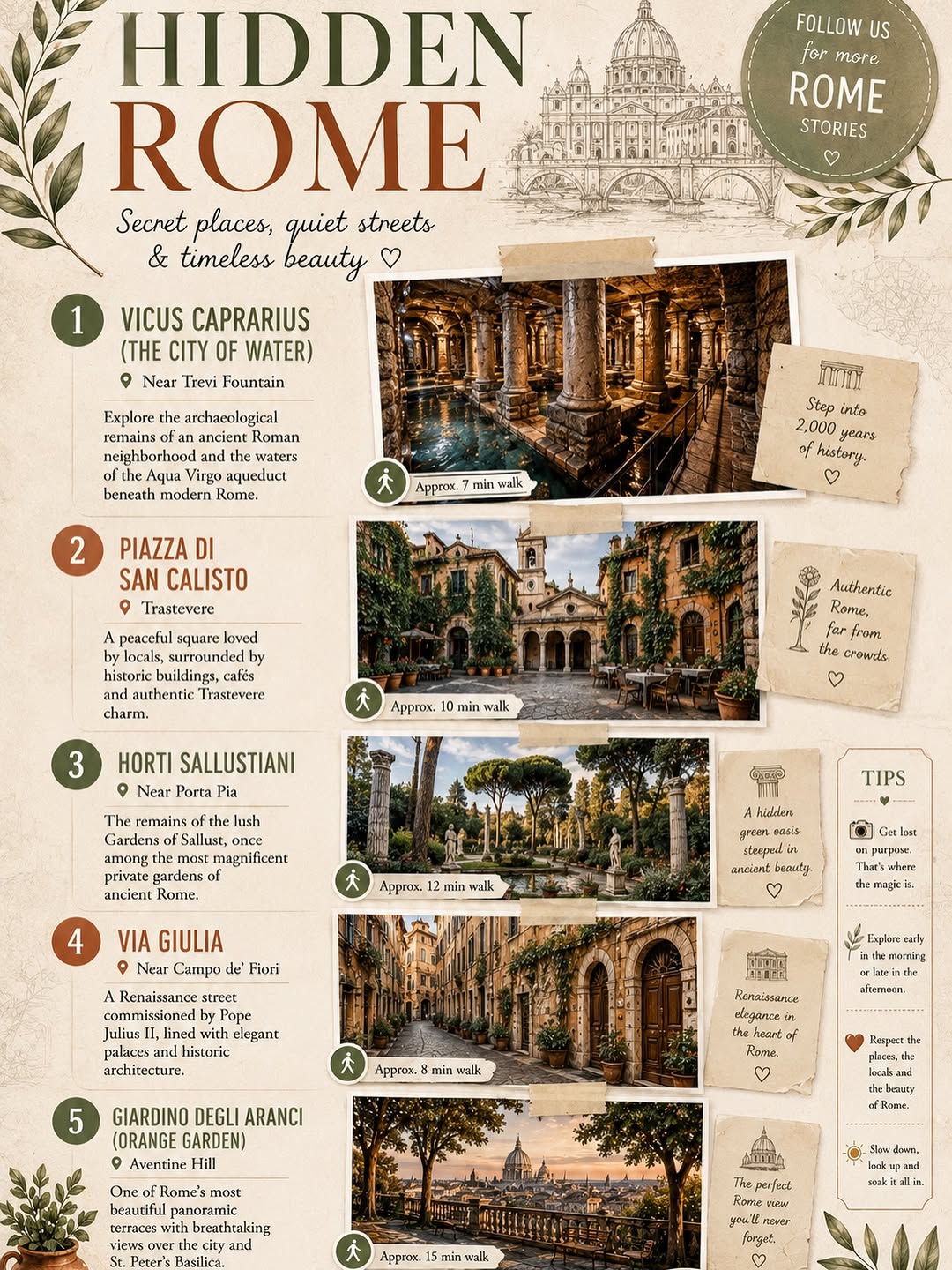 Discover Rome's 5 Hidden Gems