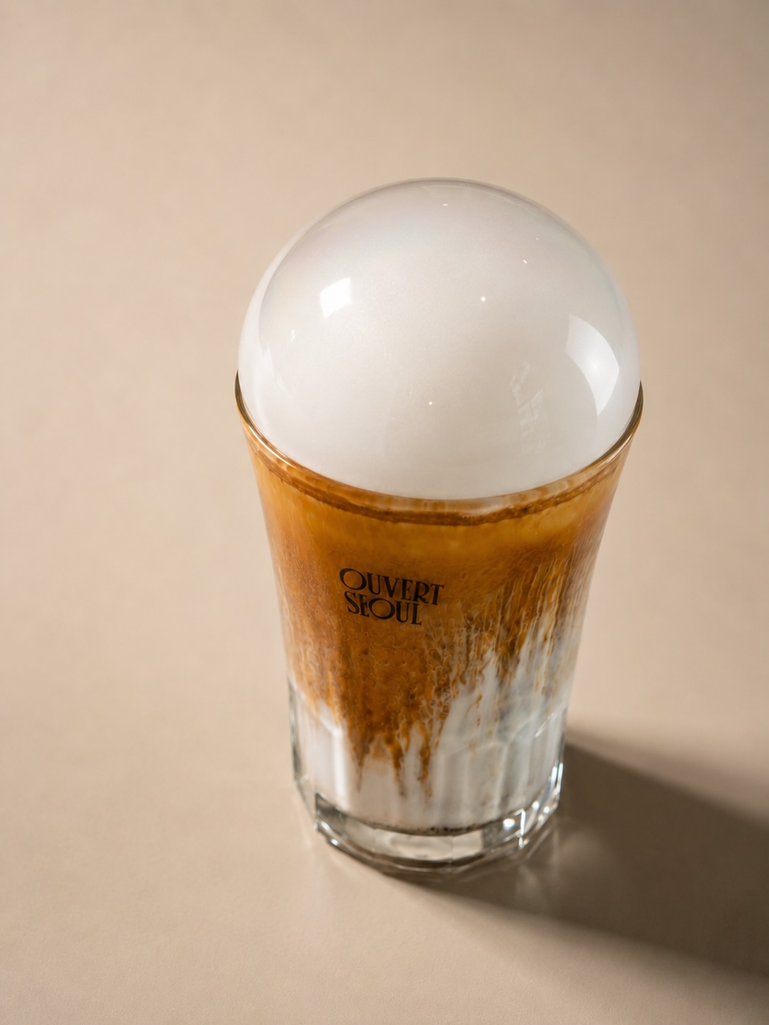 Ouvert Seoul and Gureum°1 Coconut Cloud Latte