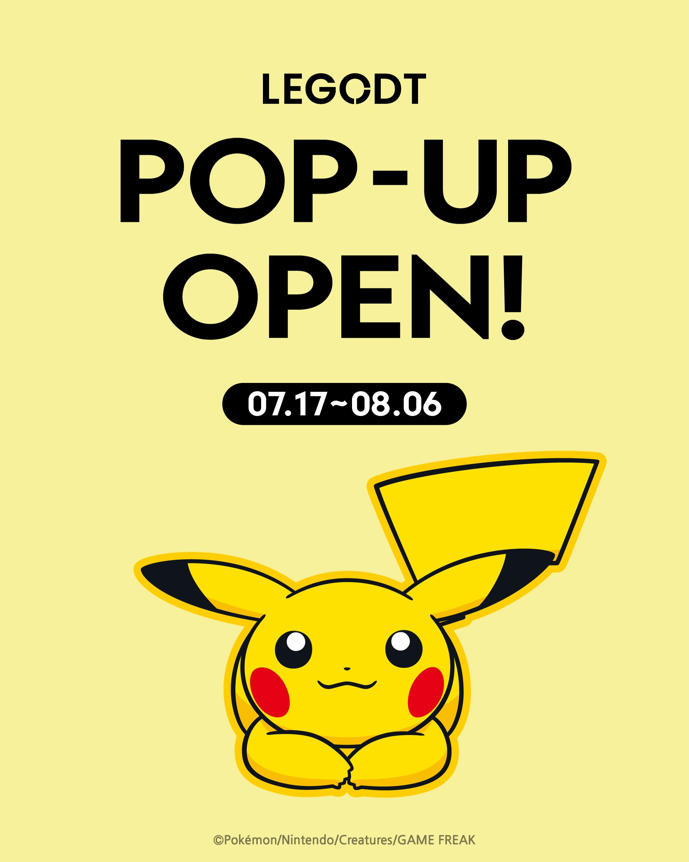 Legodt Pop-Up Featuring Pokemon at Iguhome Seongsu