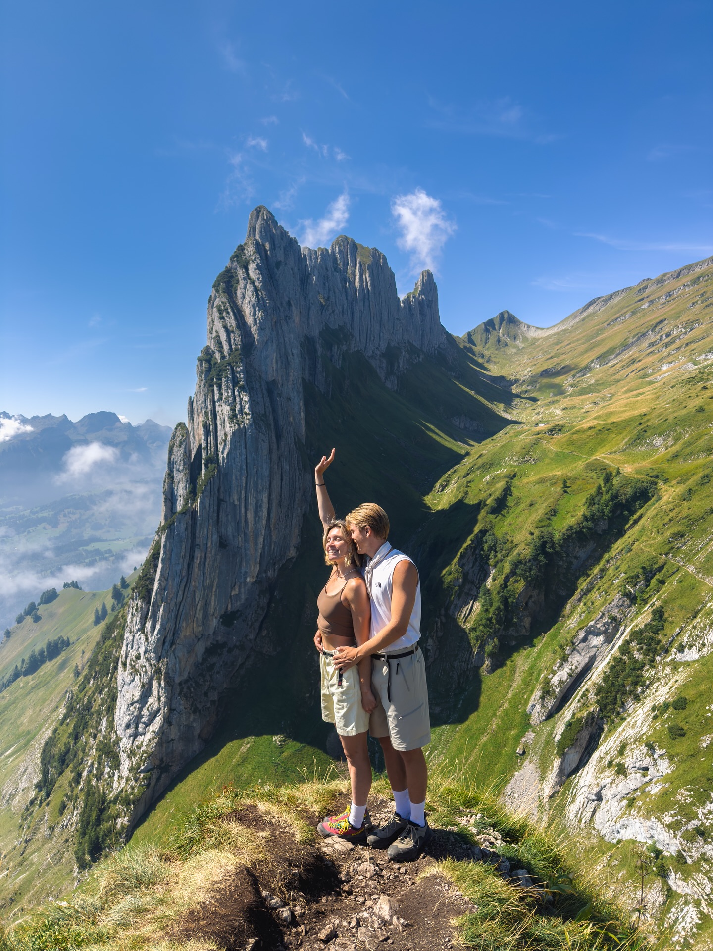 Swiss Alps Hiking: Saxer Lücke And Fälensee