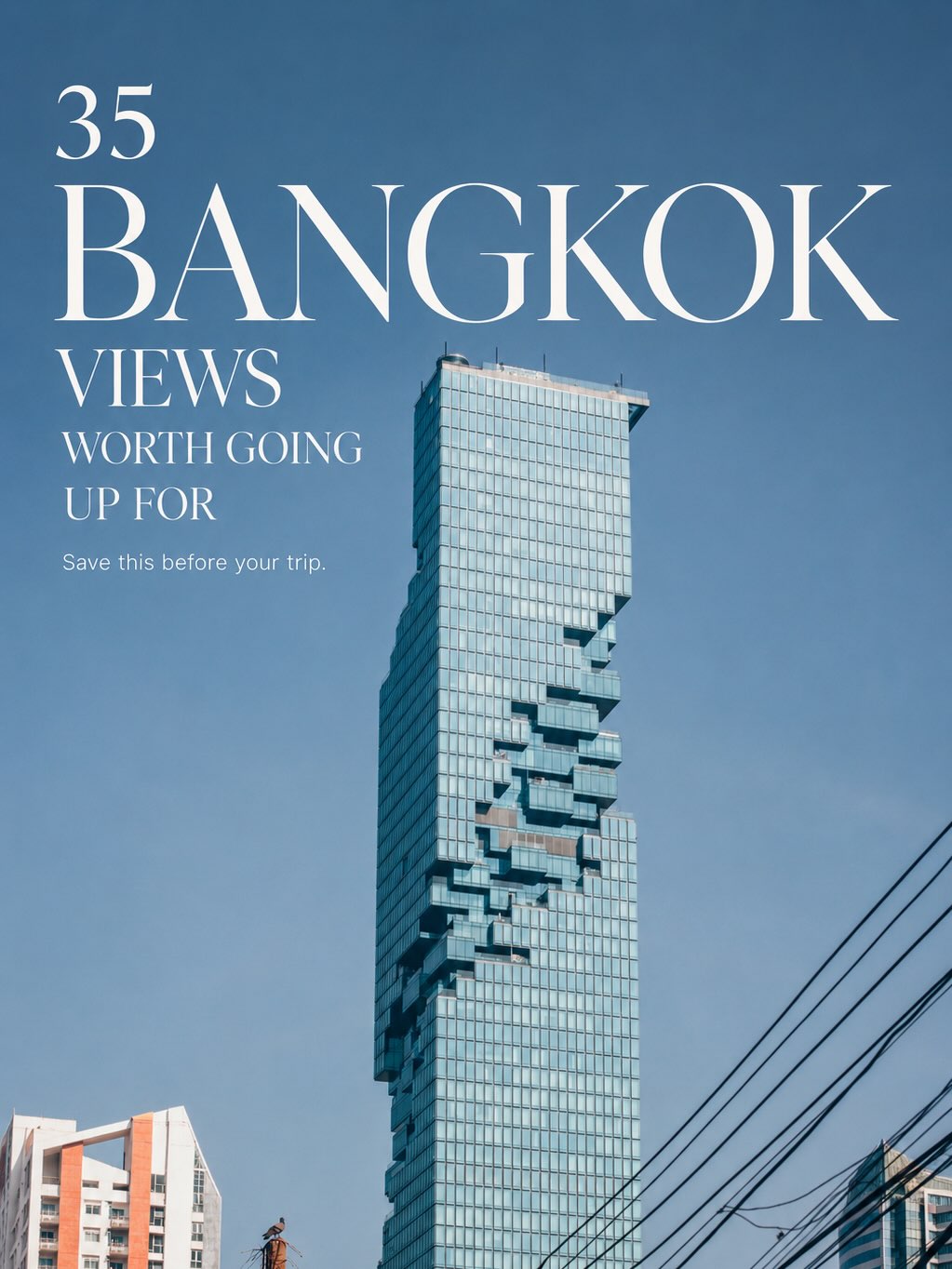 Bangkok's Best Views: Rooftop Bars, Parks, and Temples