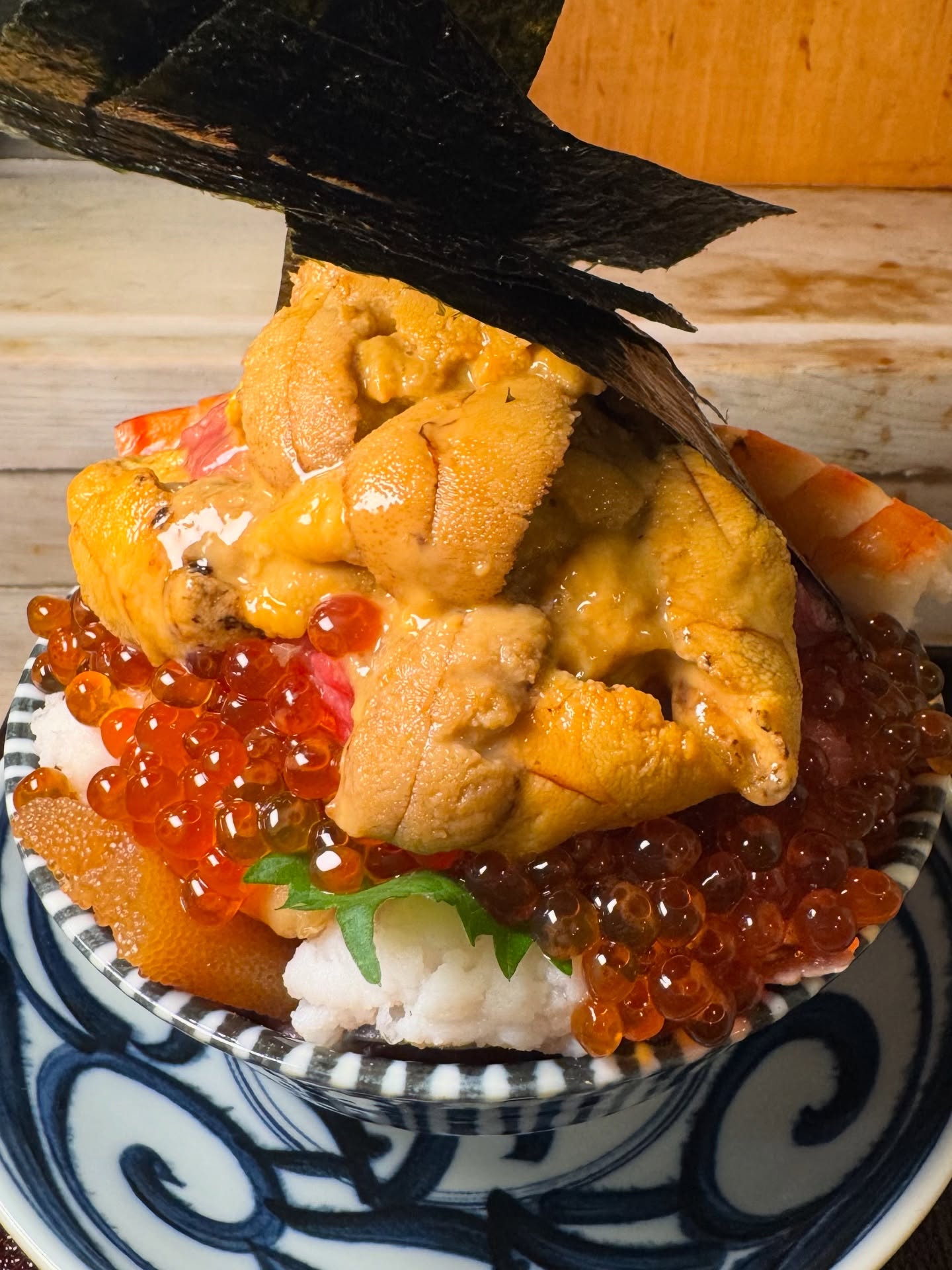 Edo Fuji's Deluxe Seafood Bowl Experience