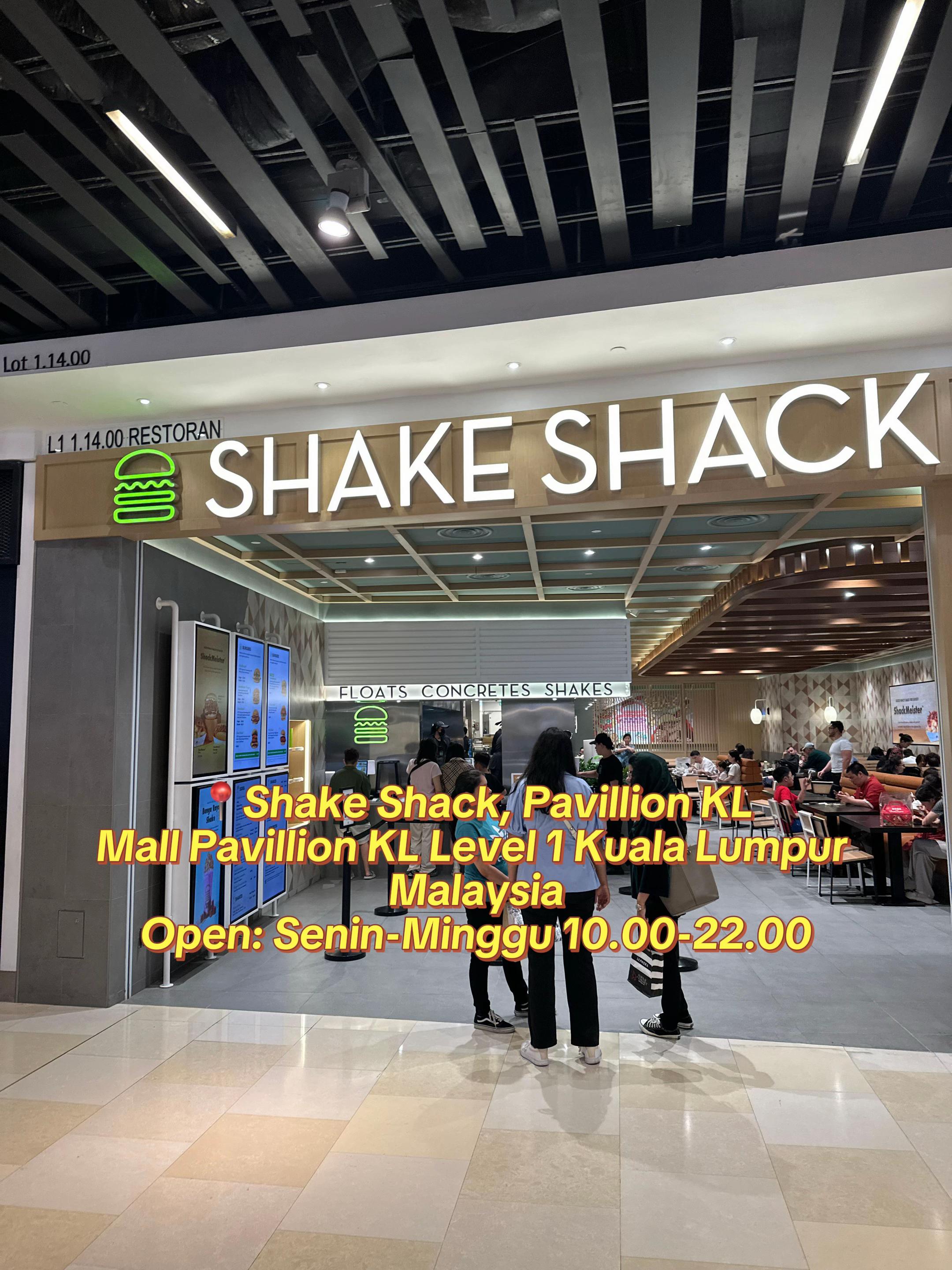 Shake Shack Kuala Lumpur Interior And Menu