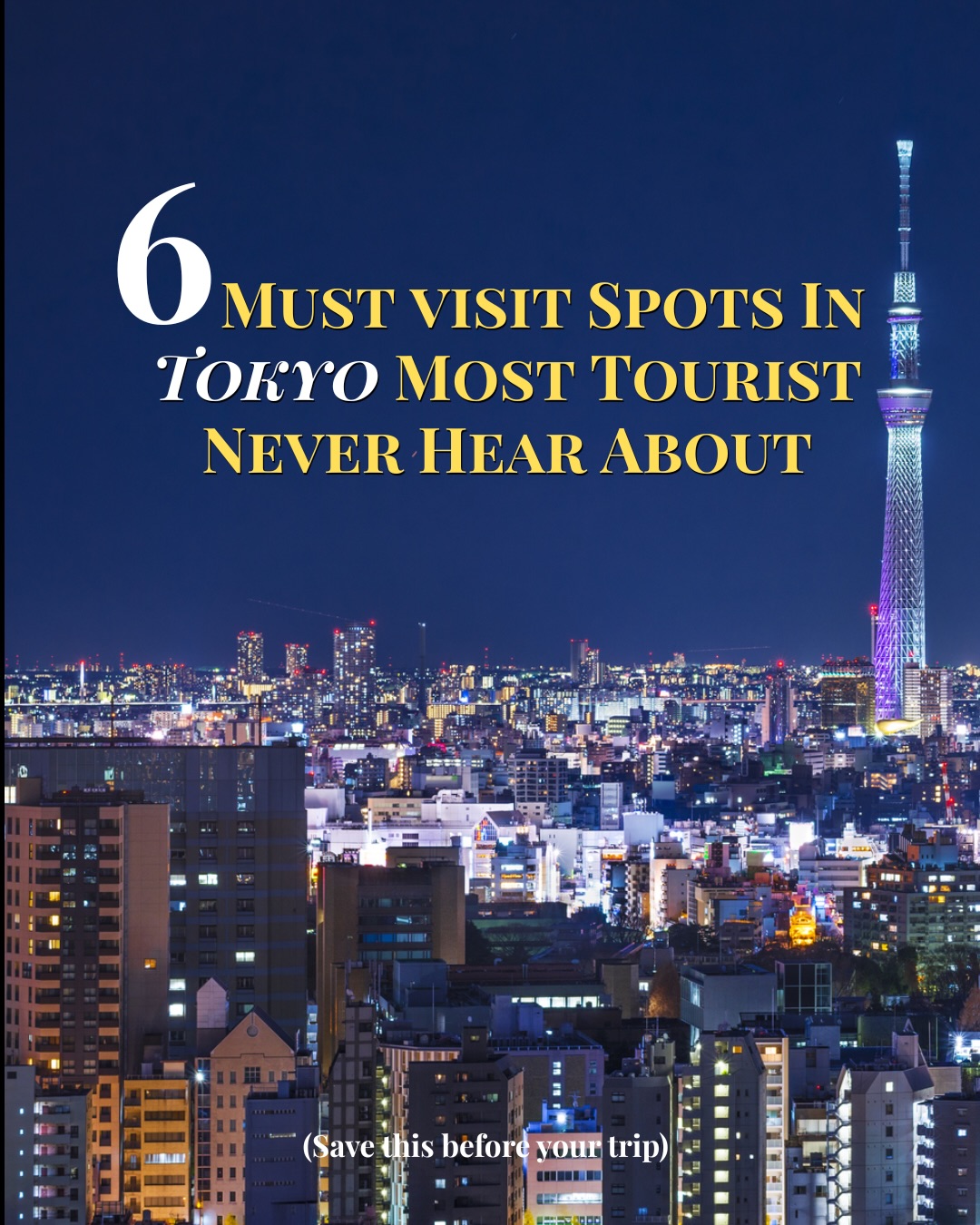 Hidden Gems and Tourist-Free Spots in Tokyo