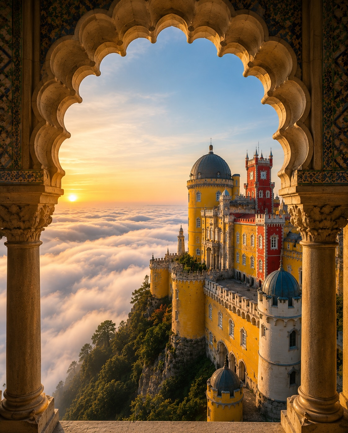Pena Palace: Romantic Castle Above the Clouds