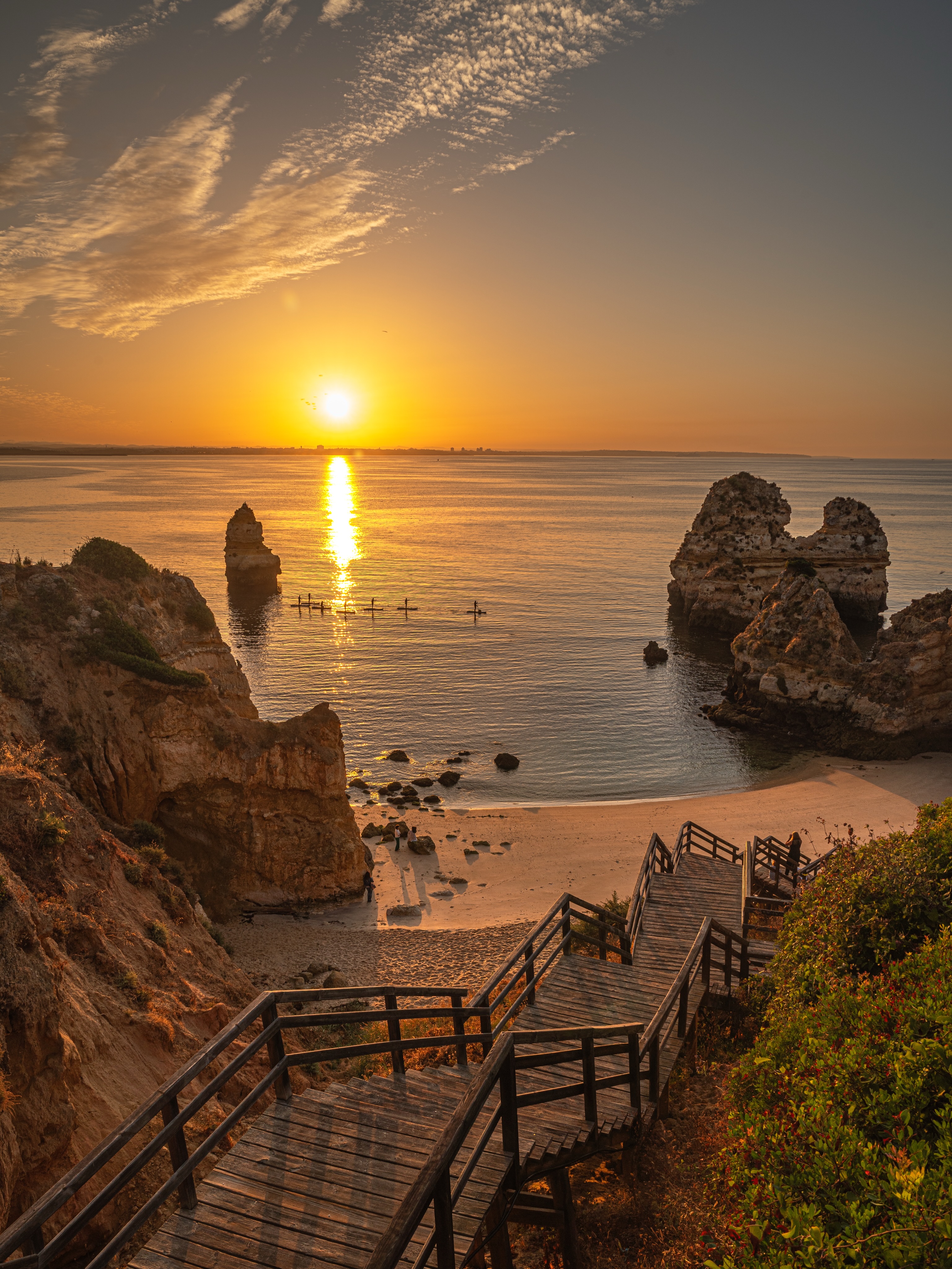 Praia Do Camilo: Beautiful Sunrise Beach in Portugal