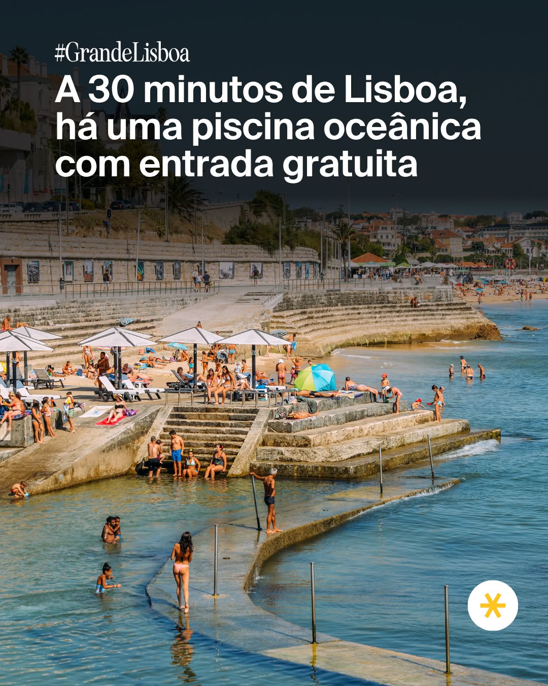 Free Saltwater Ocean Pool In Cascais