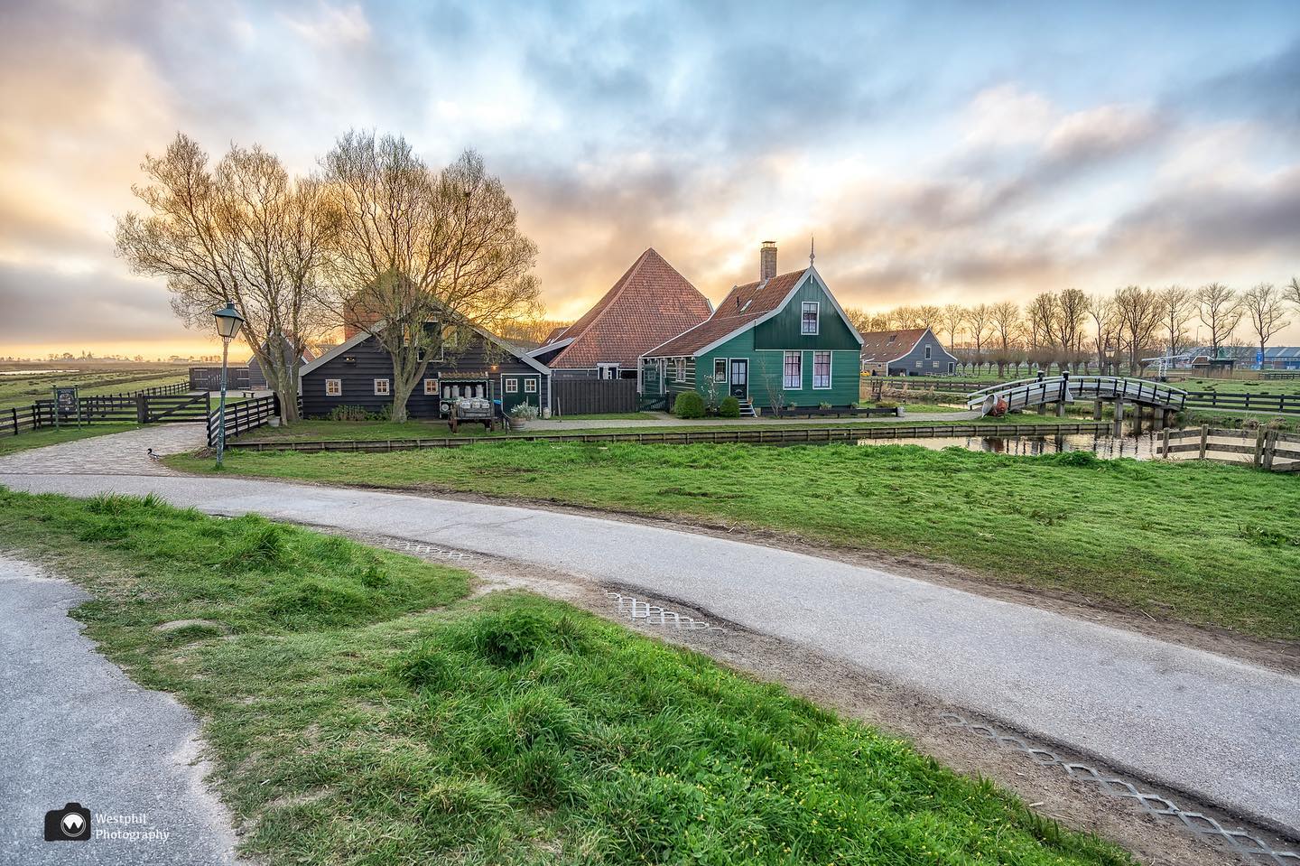 Walk Through Zaanse Schans and American Windmill