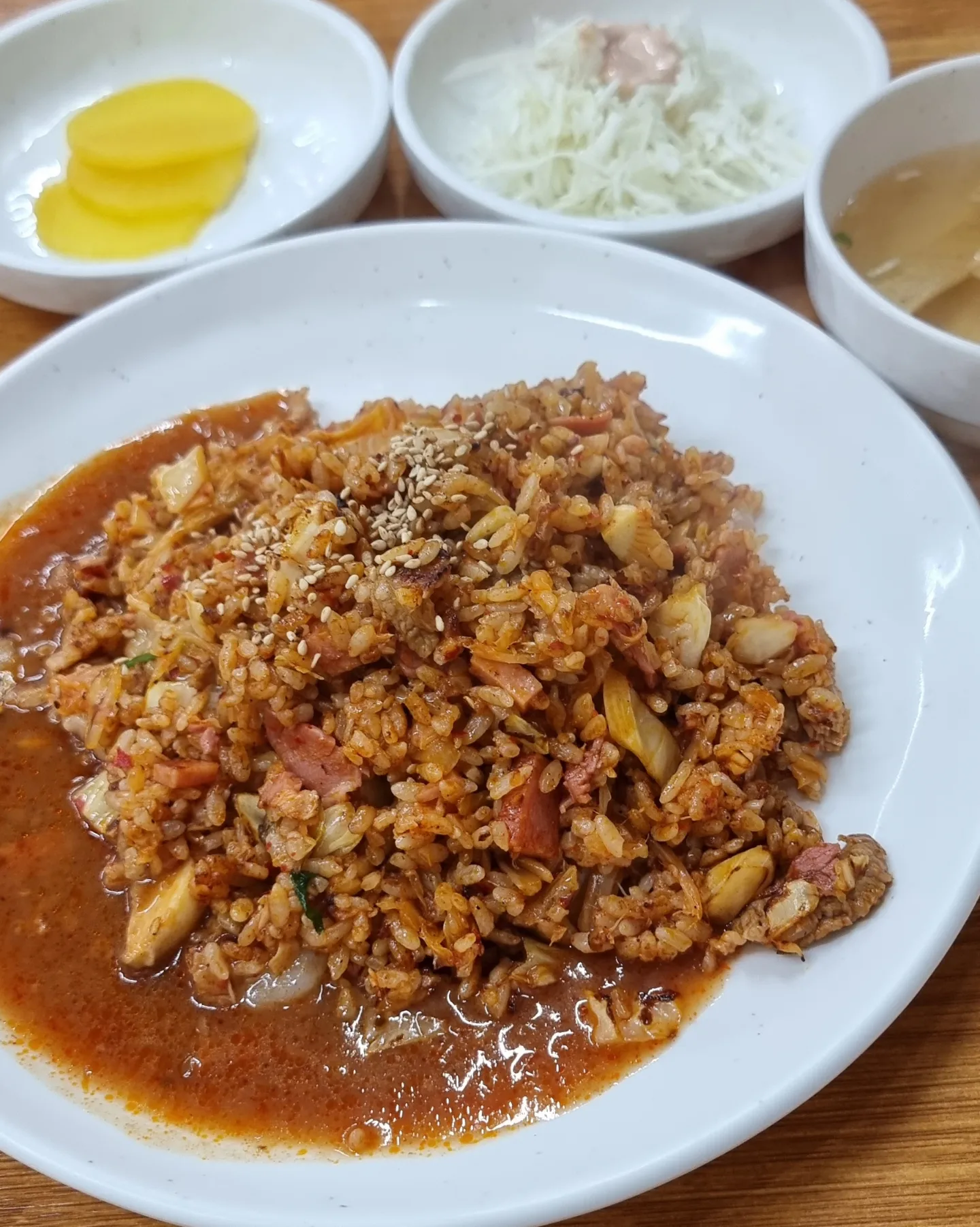 Hongdae Western Burger: Kimchi Fried Rice