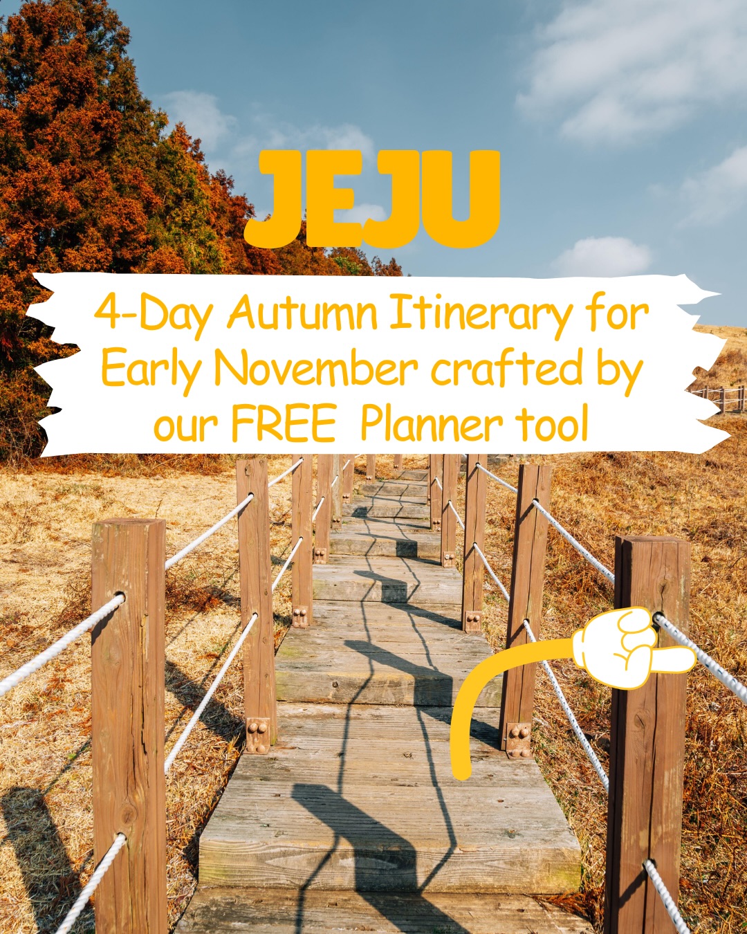 Jeju Autumn Getaway: Foliage & Coastal Views