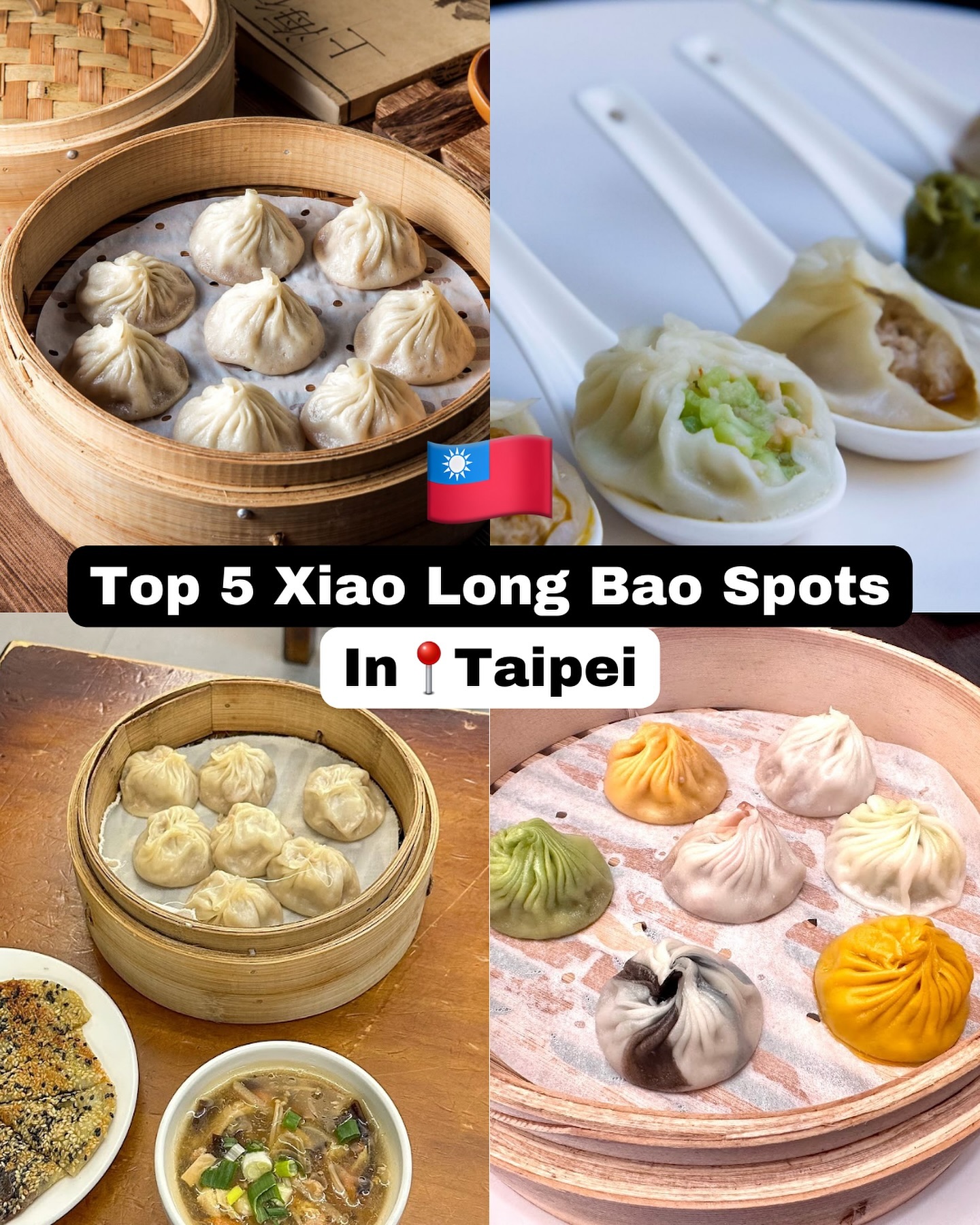 5 Restaurants in Taipei City