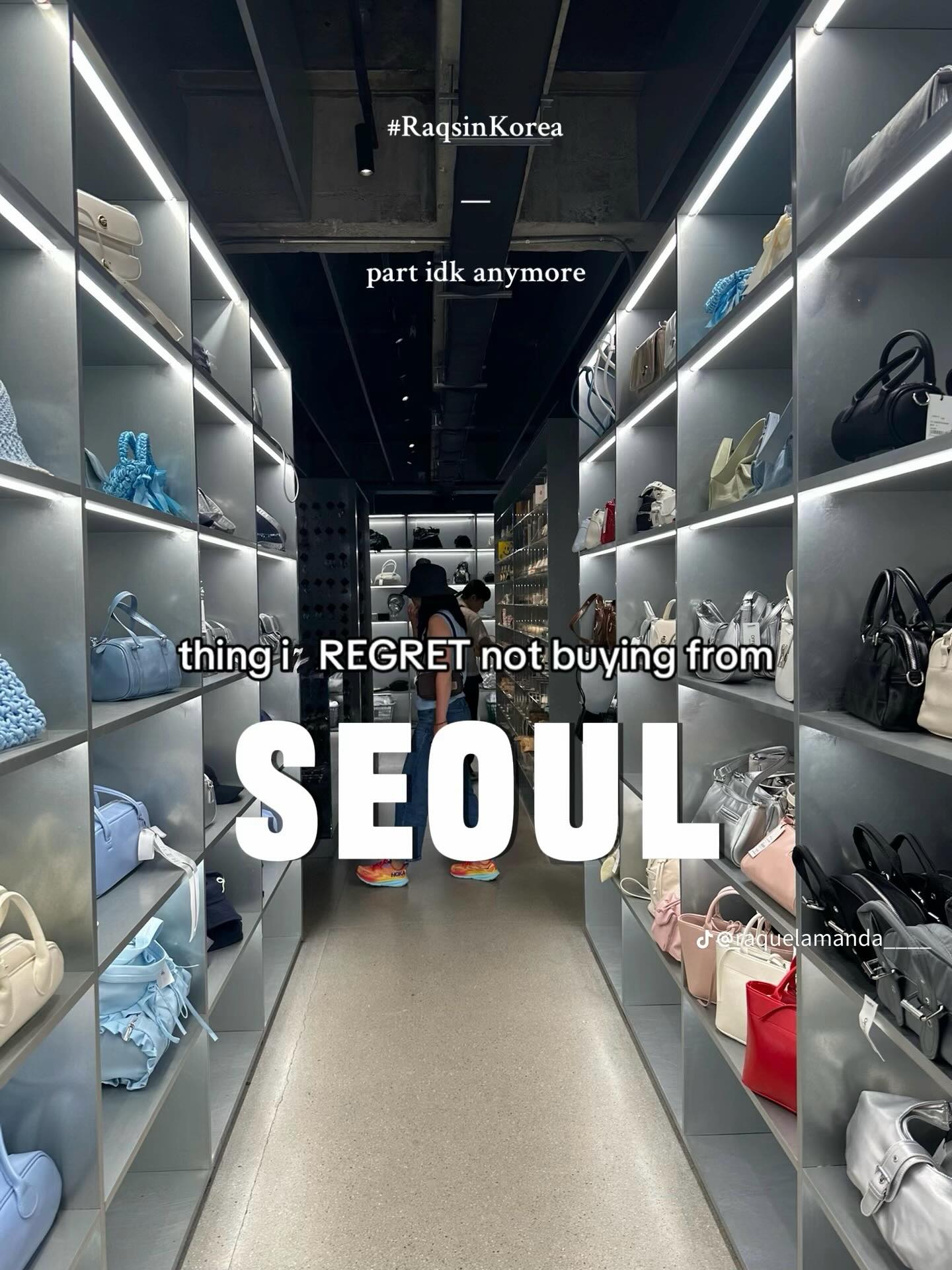 Seoul Shopping Regrets: Fashion, Beauty, and More