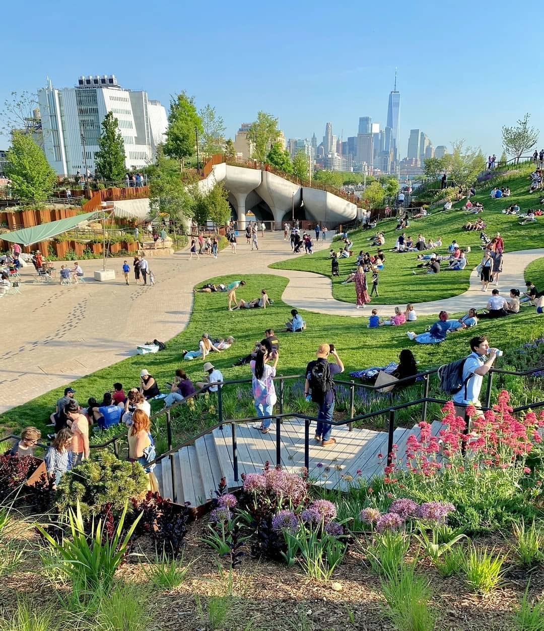 Little Island's Unique Outdoor Spaces