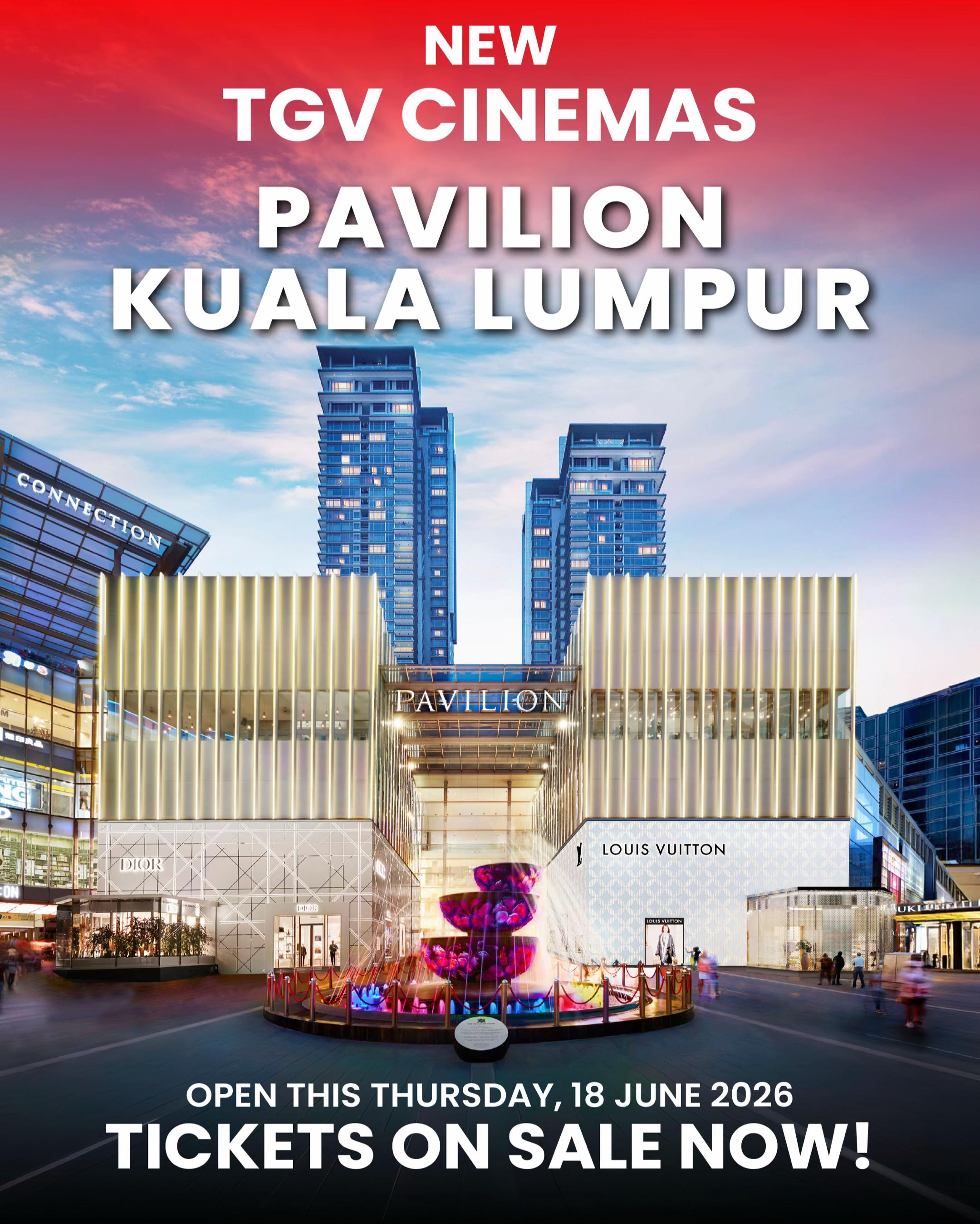 New TGV Cinema Opens at Pavilion Kuala Lumpur