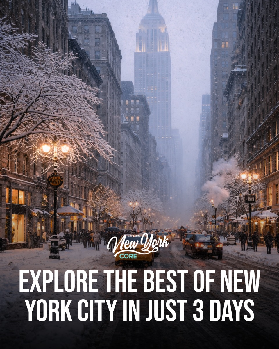 New York City 3-Day Winter Itinerary