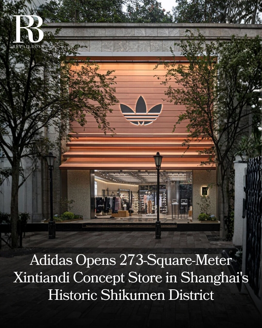 Adidas Shanghai Stores Reflect Art Deco Heritage