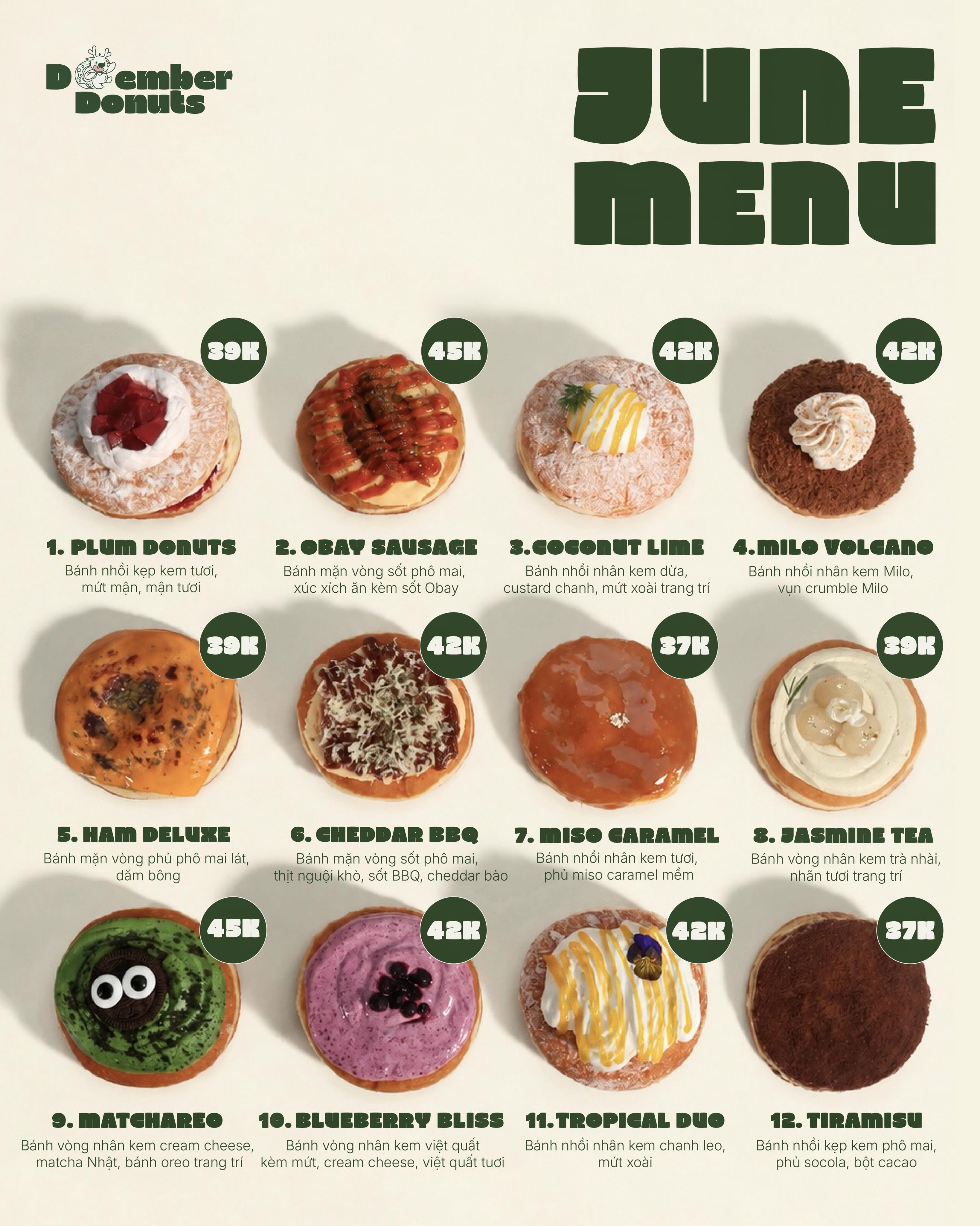 December Donuts: New Dual-Filling Menu Items