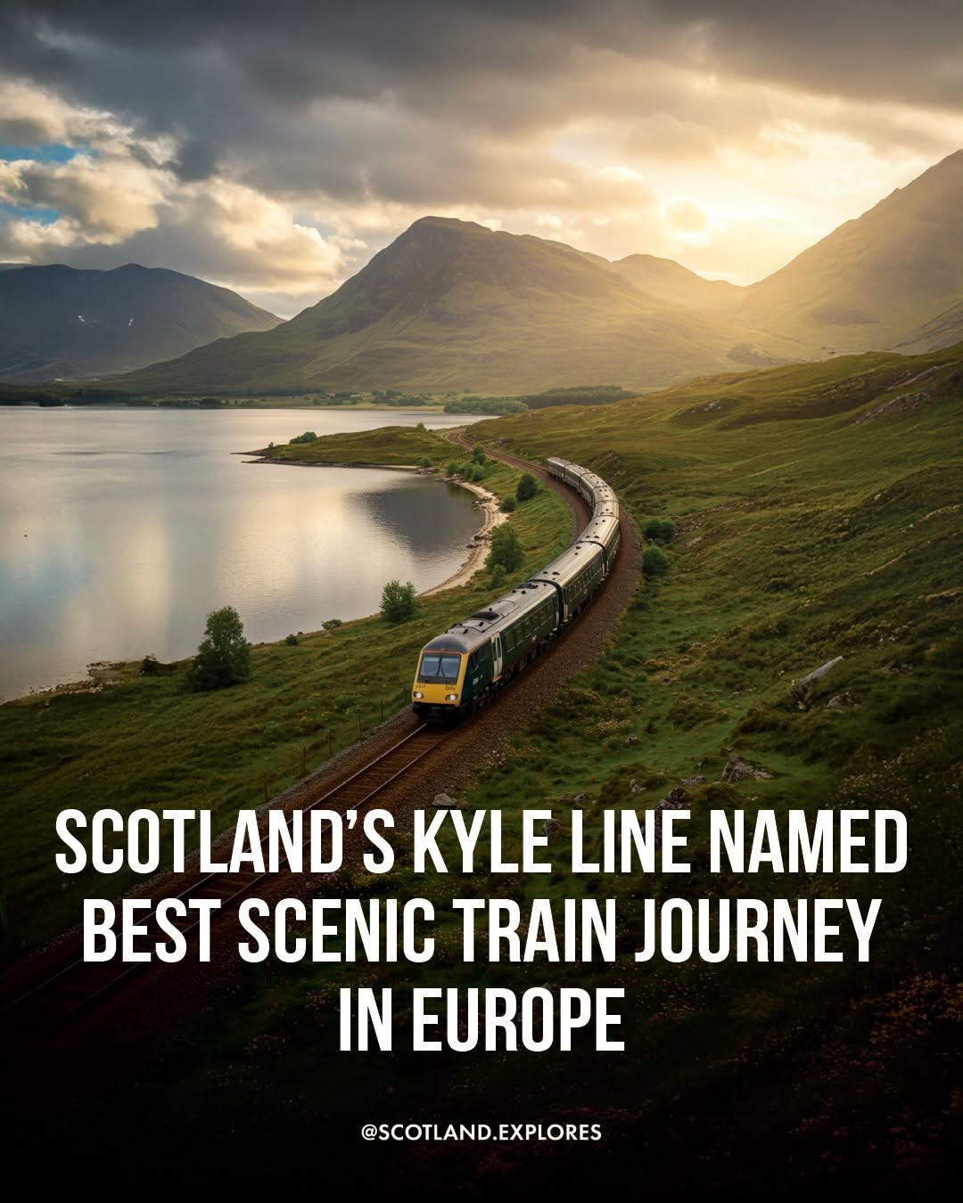 Scenic Highland Views Along The Kyle Line