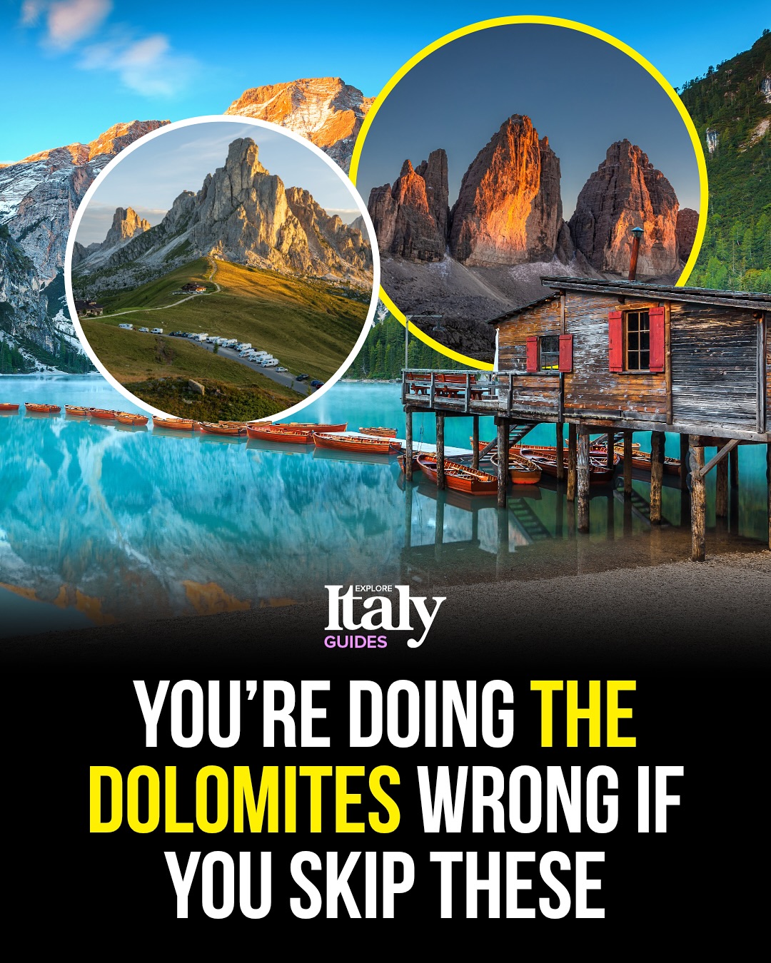 Dolomites' Iconic Natural Wonders and Scenic Views