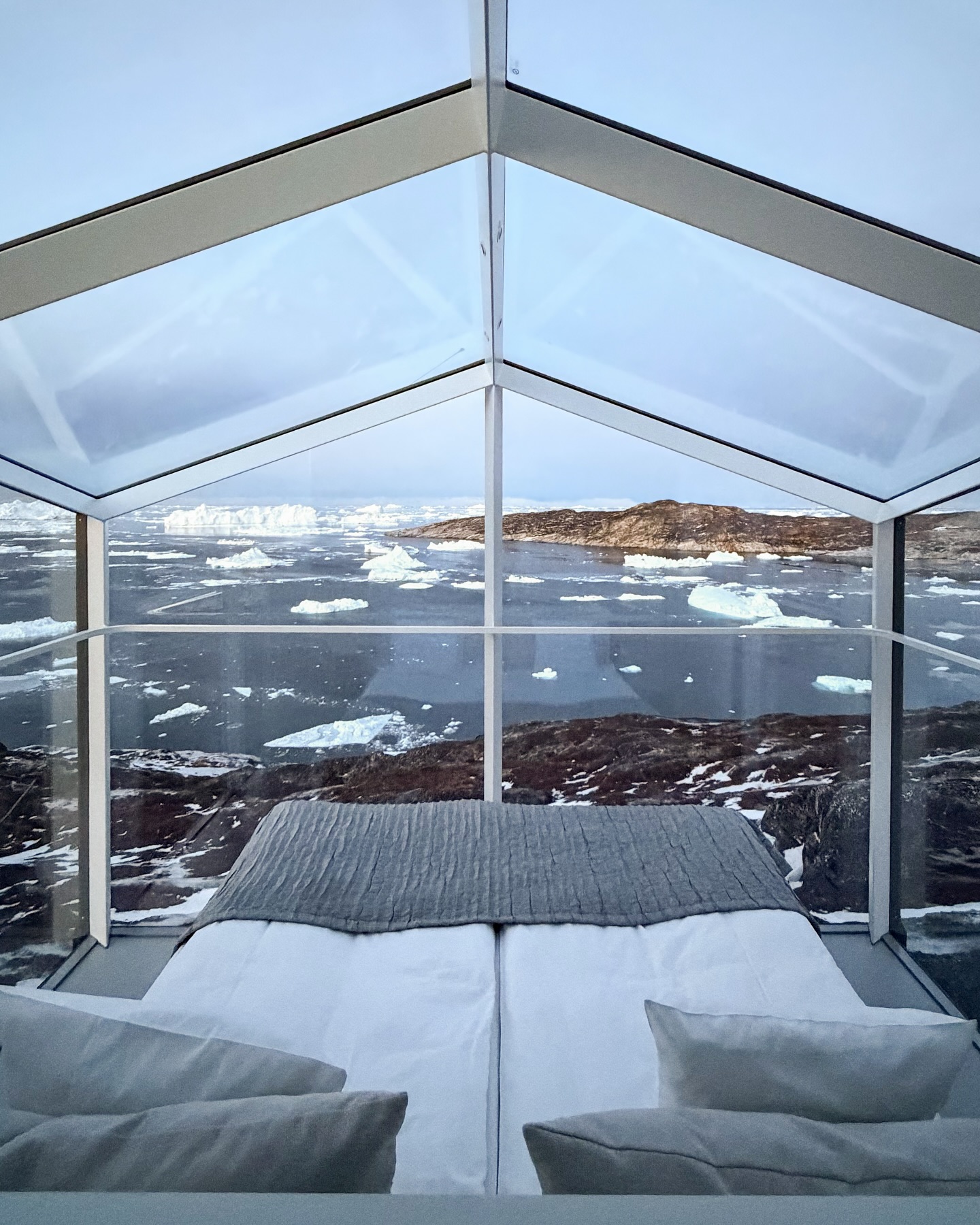 Glass Chalets Overlook Ilulissat Icefjord