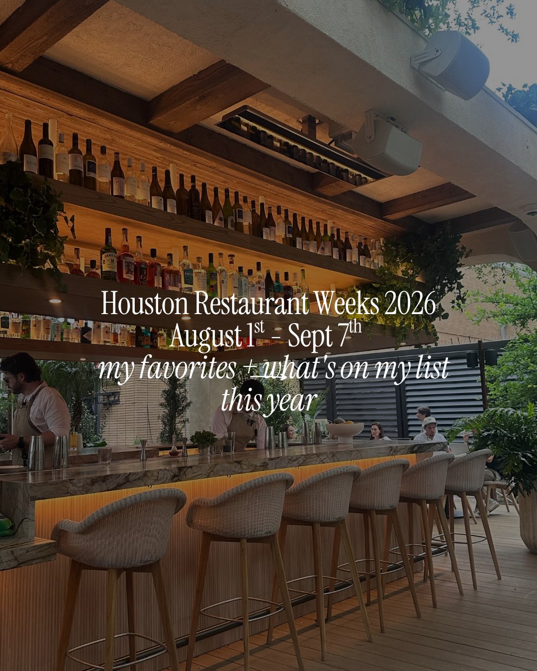 Houston Restaurant Weeks: New & Classic Favorites
