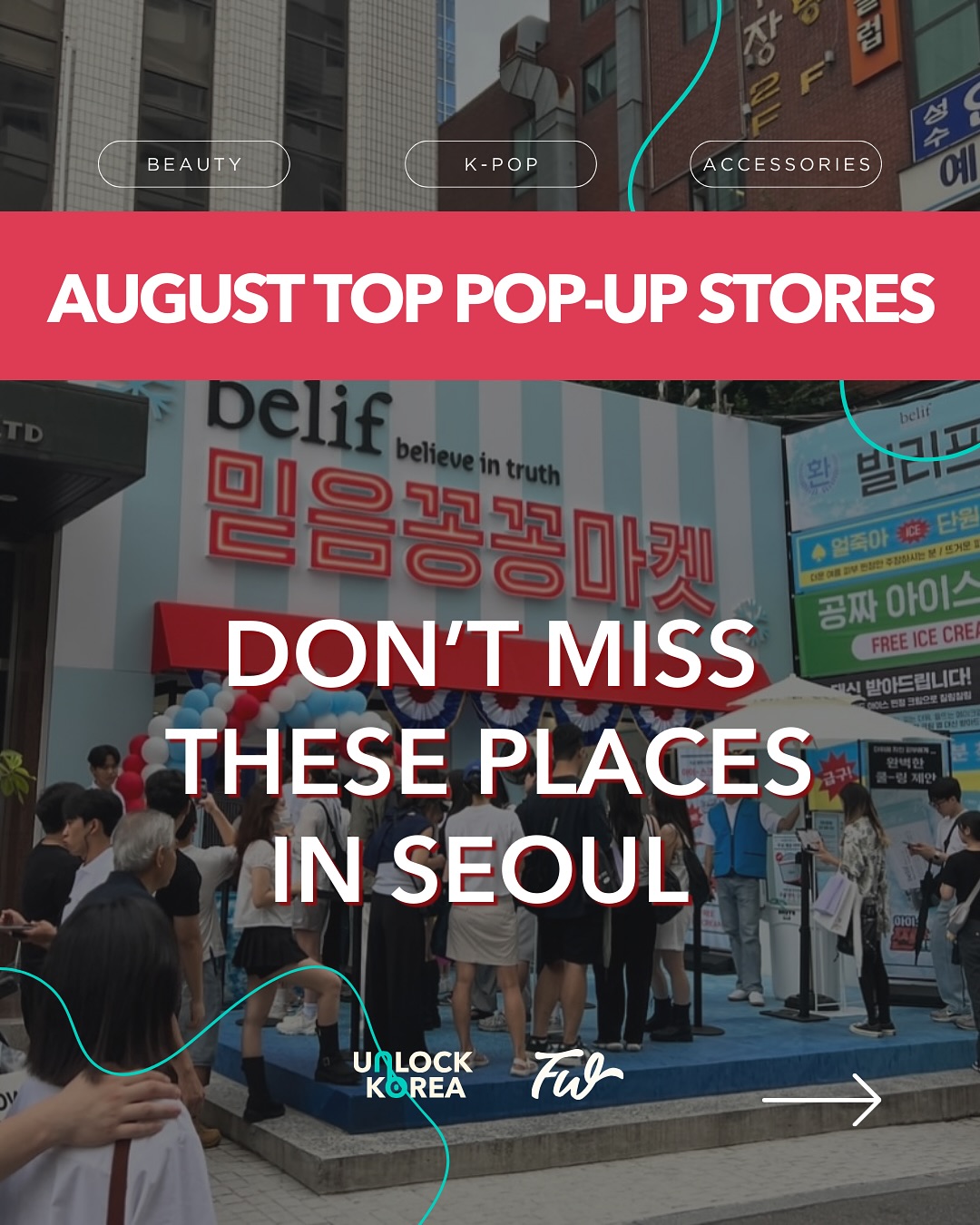 Seoul Pop-Ups For Shopping And K-Pop Fans