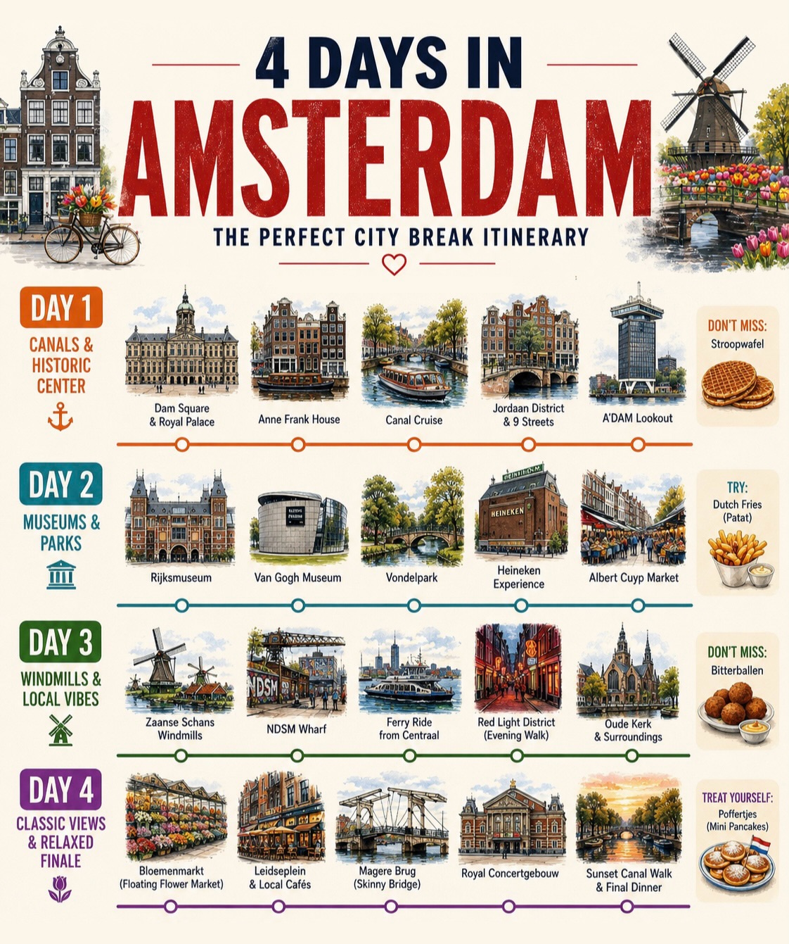 Explore Amsterdam's Best Attractions and Eateries