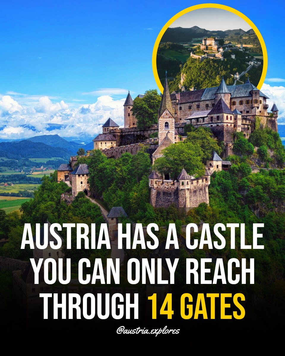 Hochosterwitz Castle's 14 Gates
