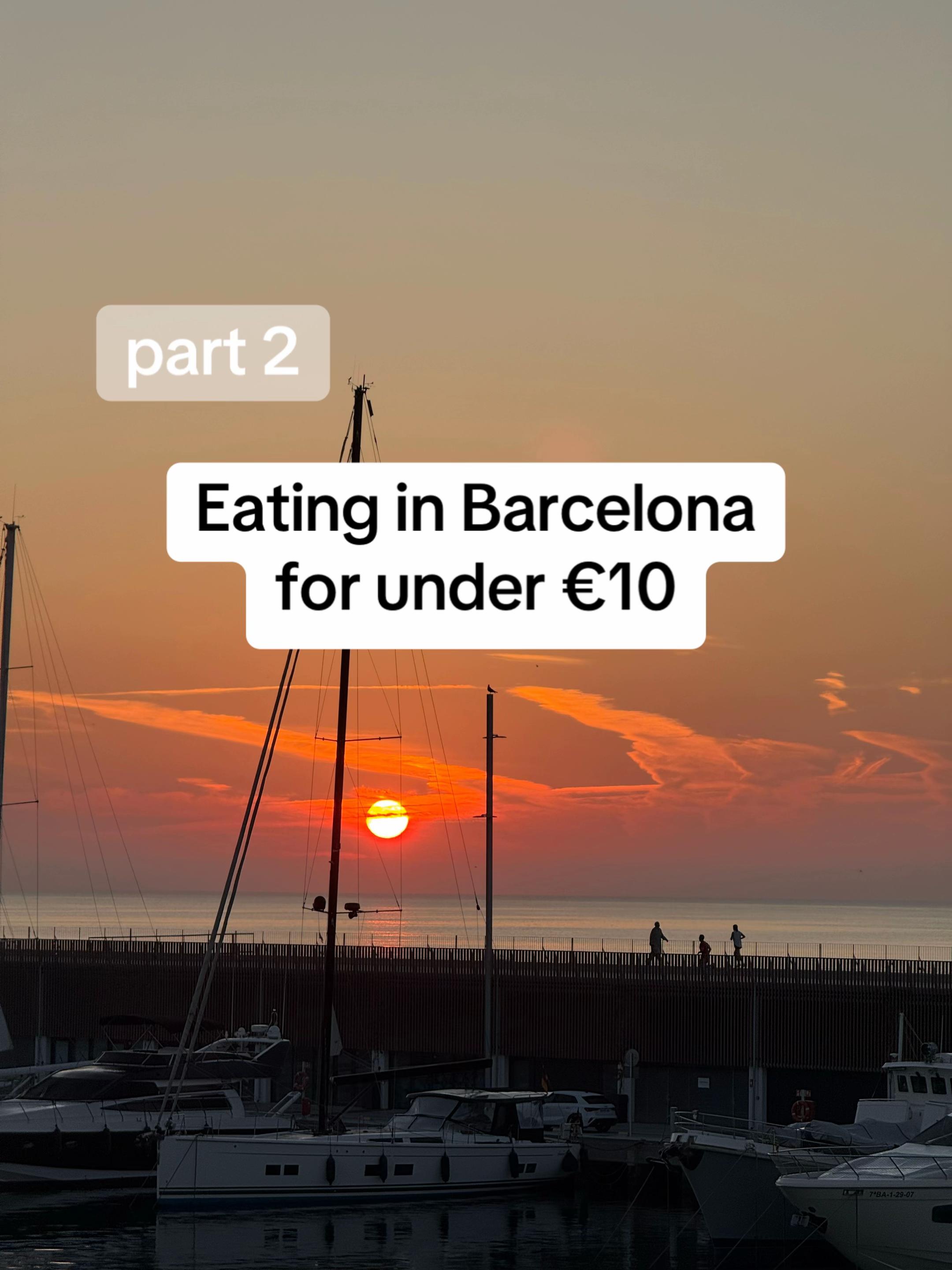 Barcelona's Best Eats Under Ten Euros
