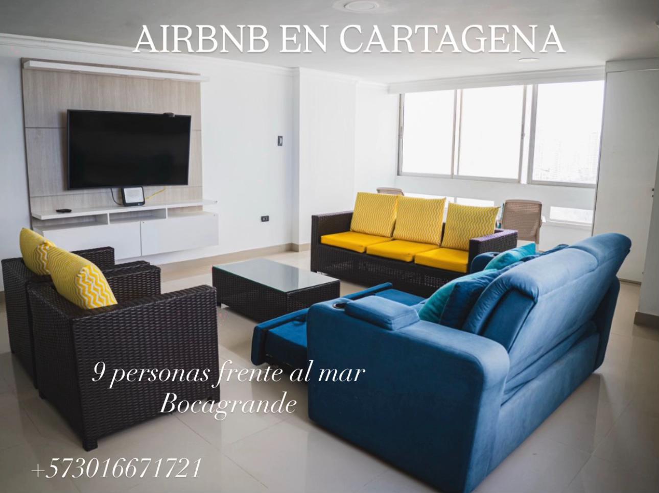 Oceanfront Cartagena Apartment Rental