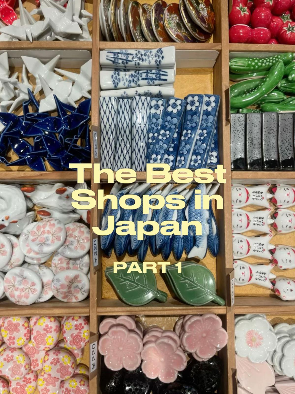 Japanese Shops Offer Unique Finds