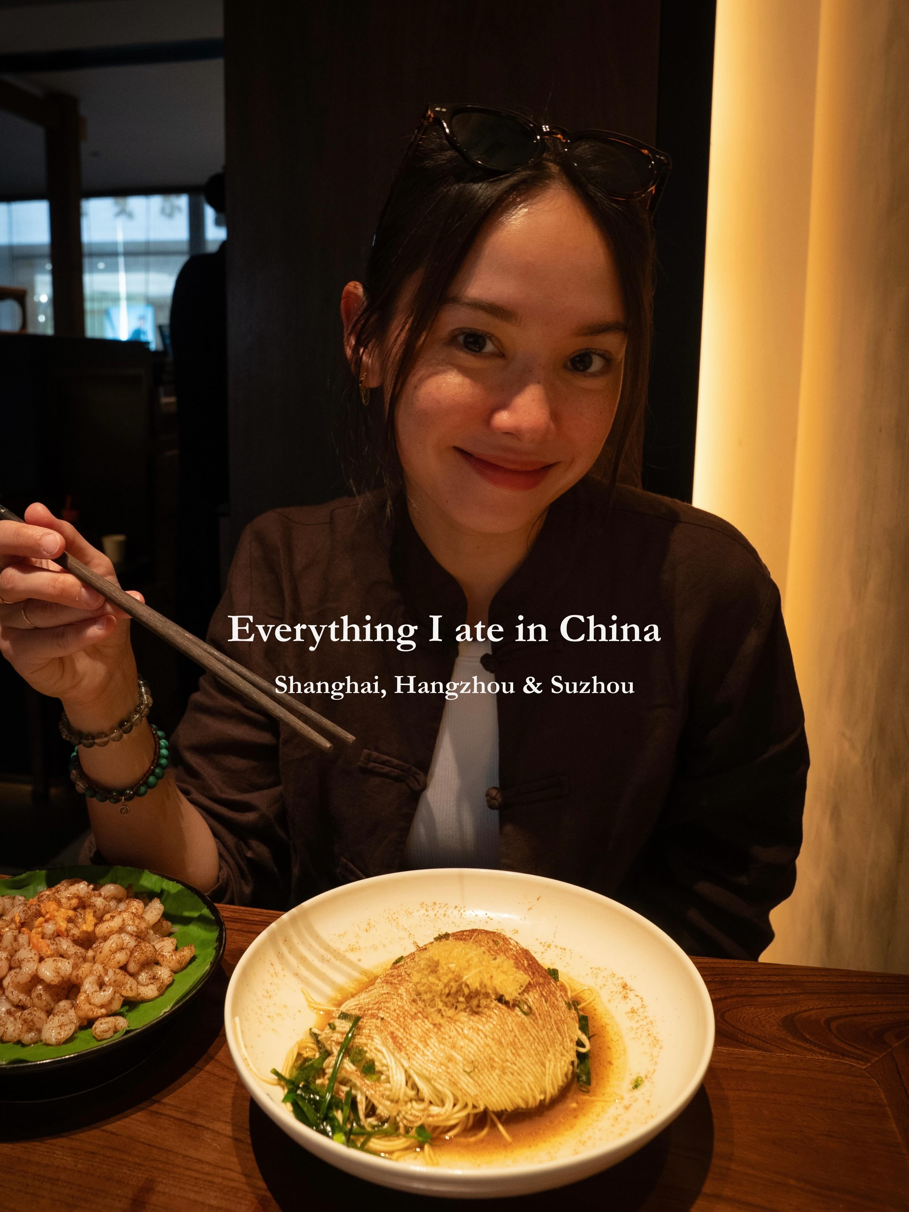 Shanghai, Hangzhou, and Suzhou Food Tour