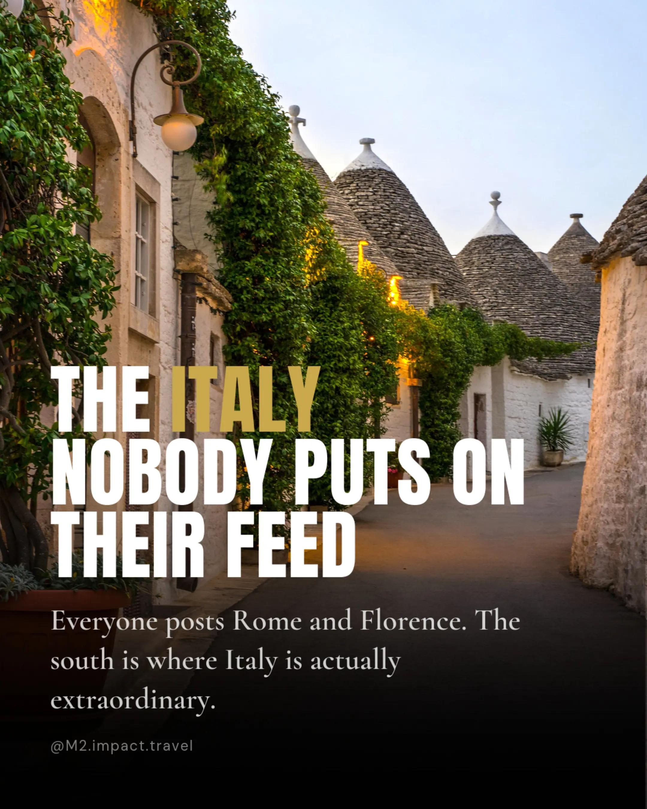 Discover Southern Italy's Overlooked Wonders