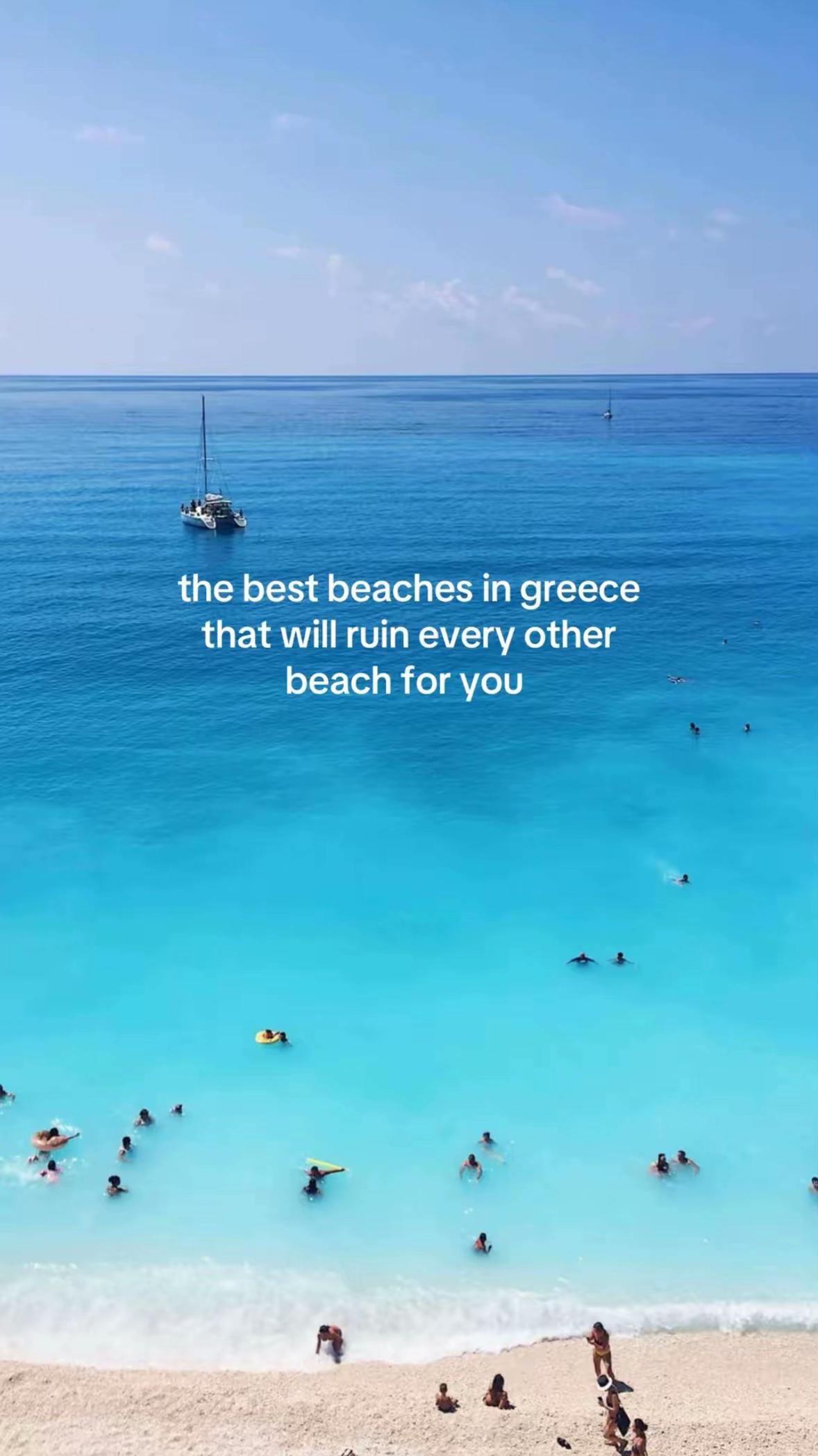 Iconic Greek Island Beaches