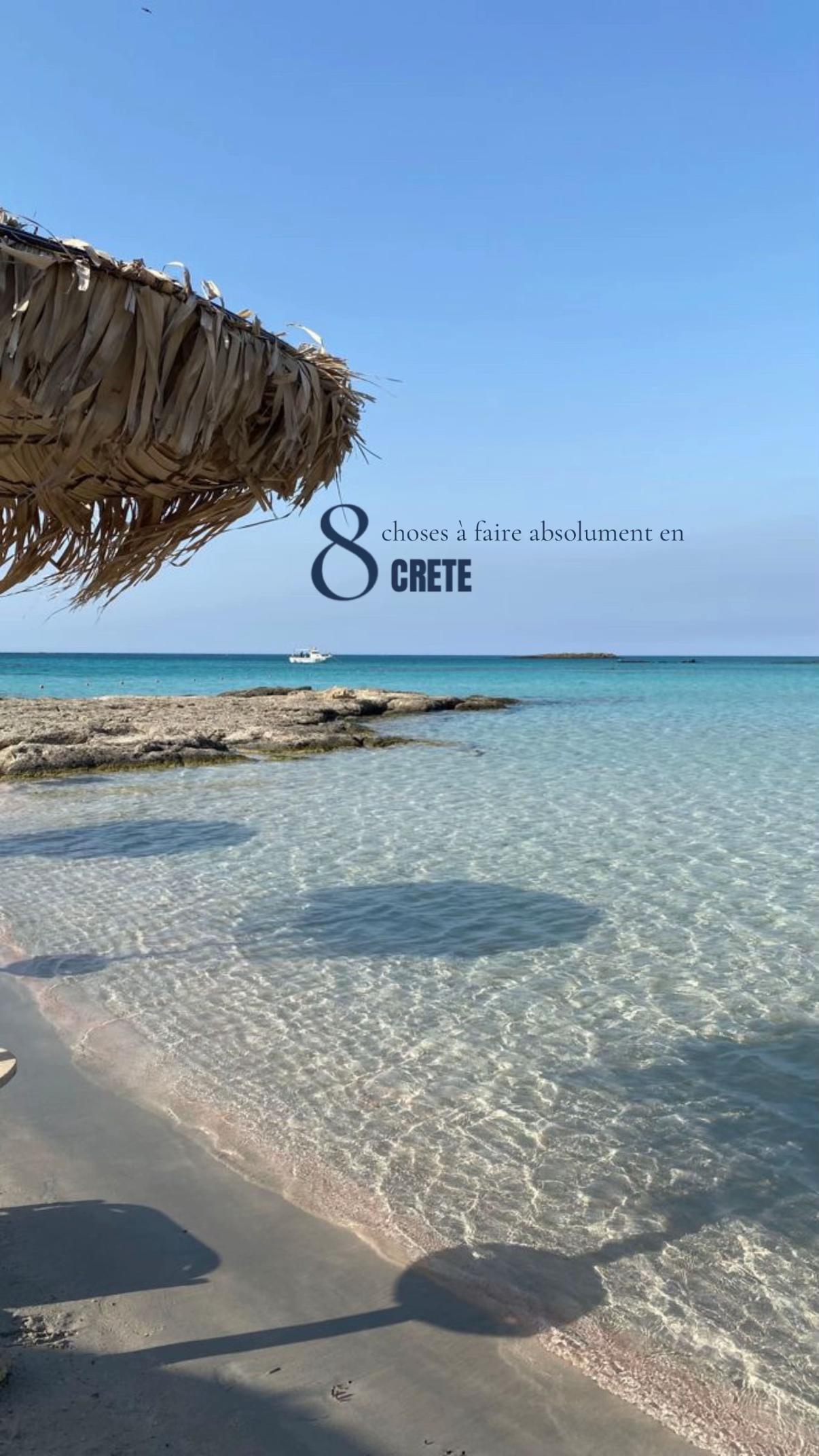 Crete's Most Beautiful Beaches and Natural Wonders