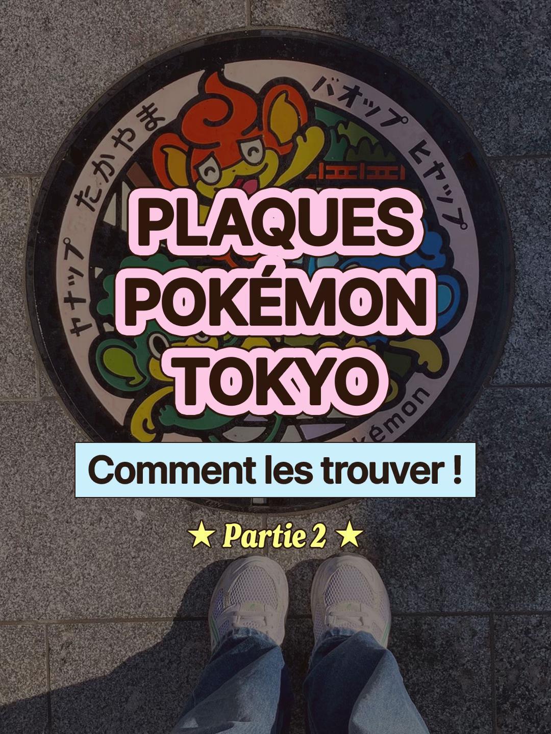 Find Tokyo's Pokémon Manhole Covers