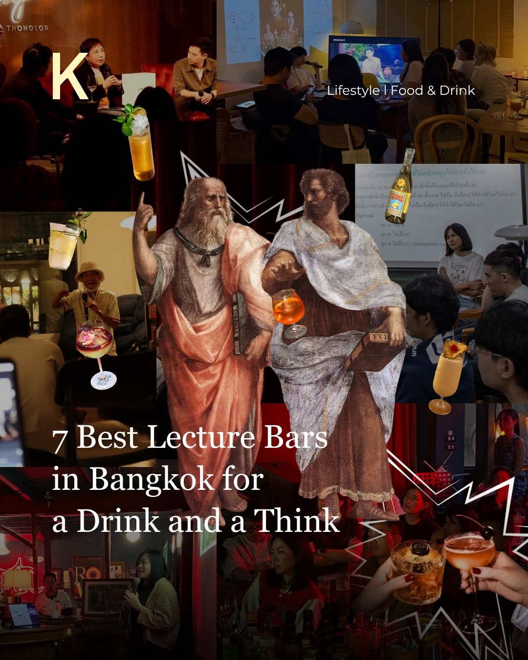 Bangkok's Lecture Bars: Cocktails Meet Conversation