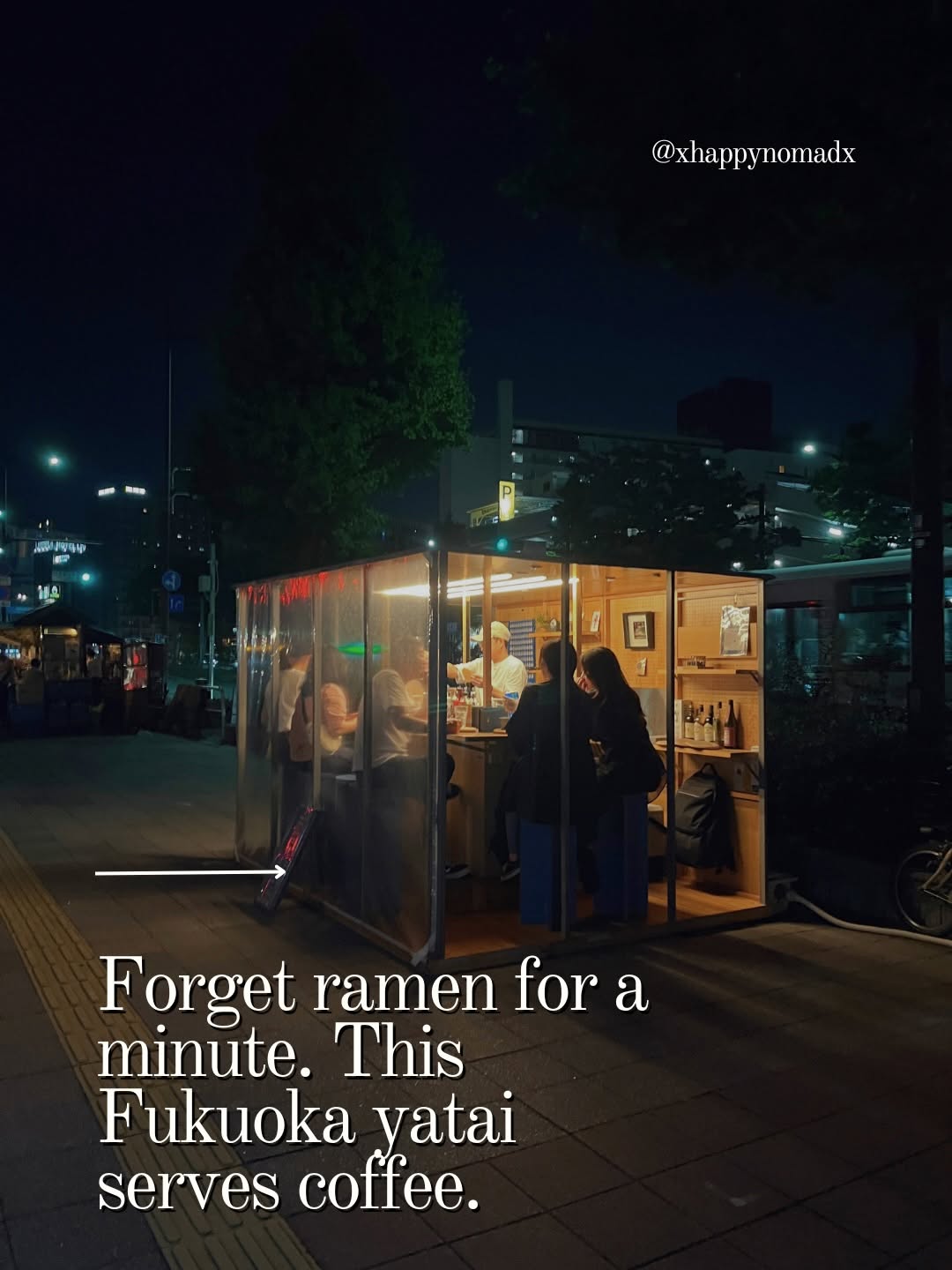Fukuoka Coffee Spot Serves Spirits and Late-Night Sips