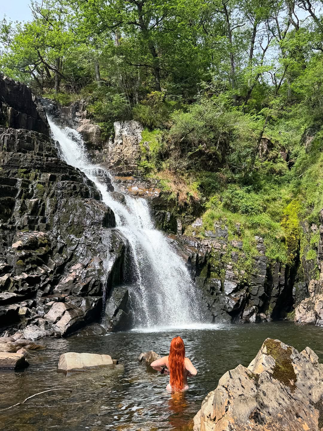 Snowdonia's Recommended Sunny Swimming Spot