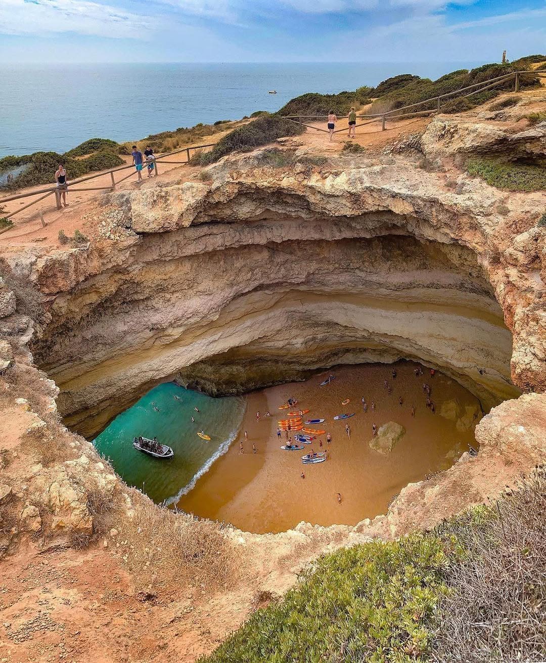 Algarve's Coastal Wonders: Caves, Beaches, and Villages